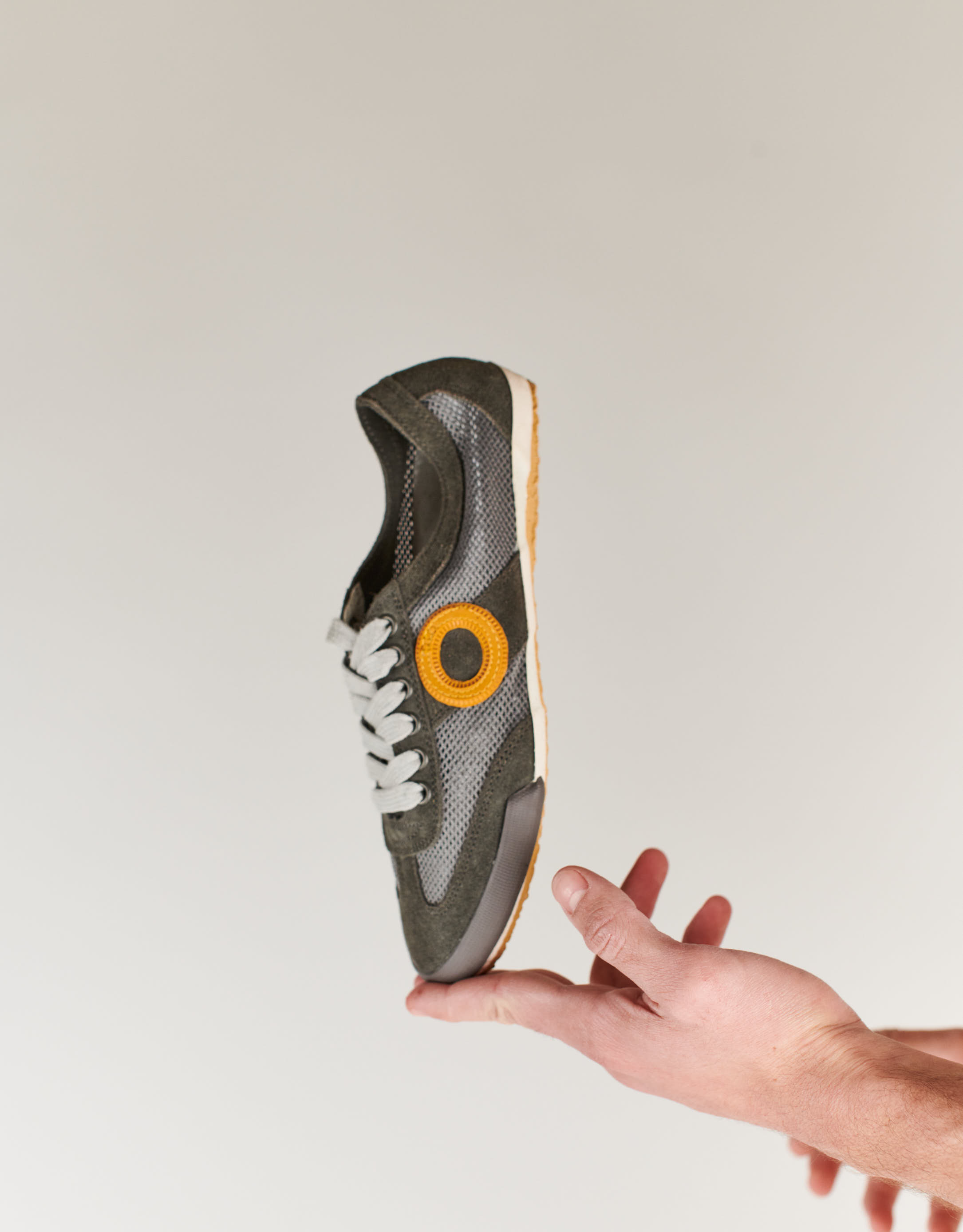 נעלי גברים - Aro - סניקרס JOANETA - אפור1