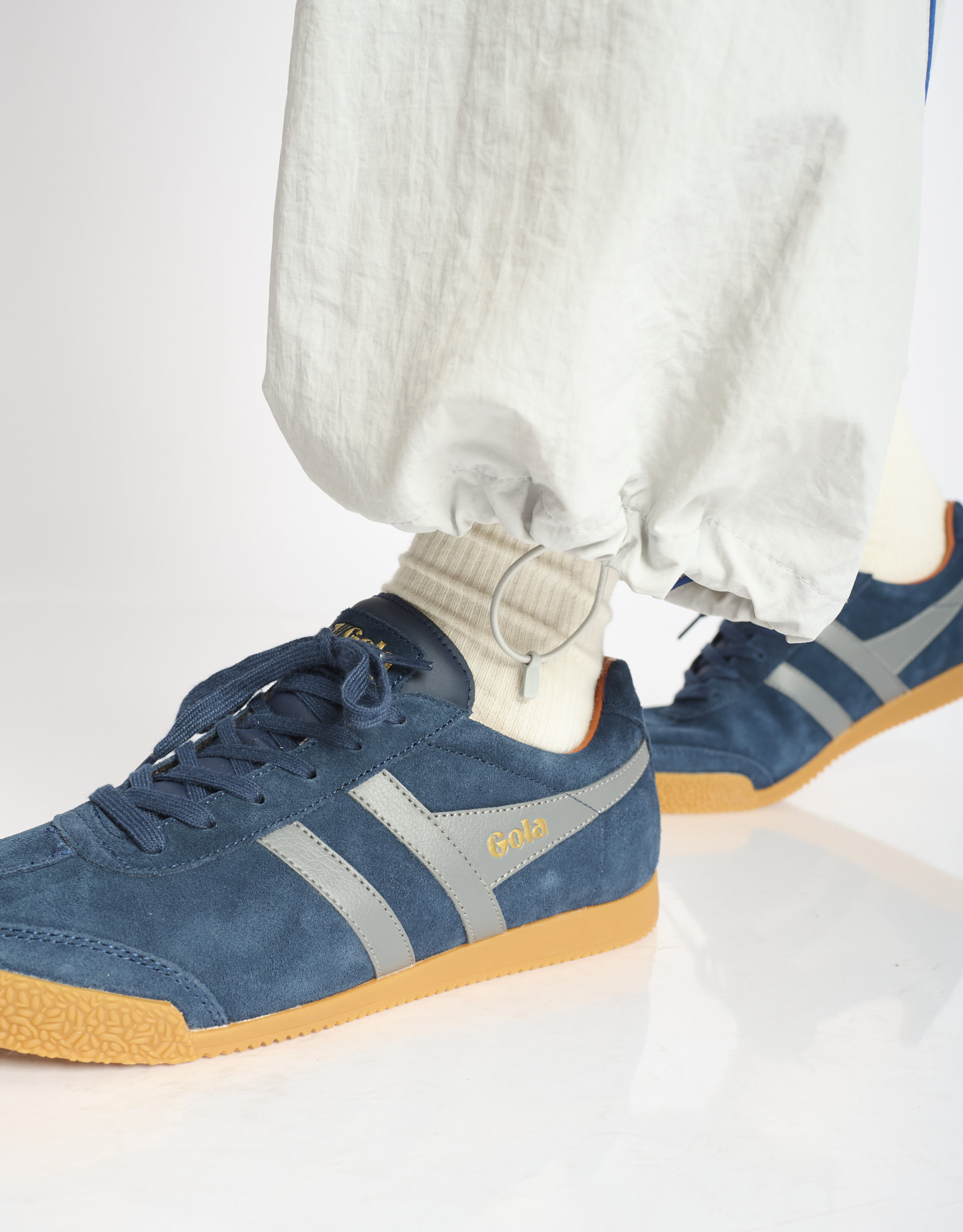 נעלי גברים - Gola - סניקרס HARRIER - כחול   אפור1