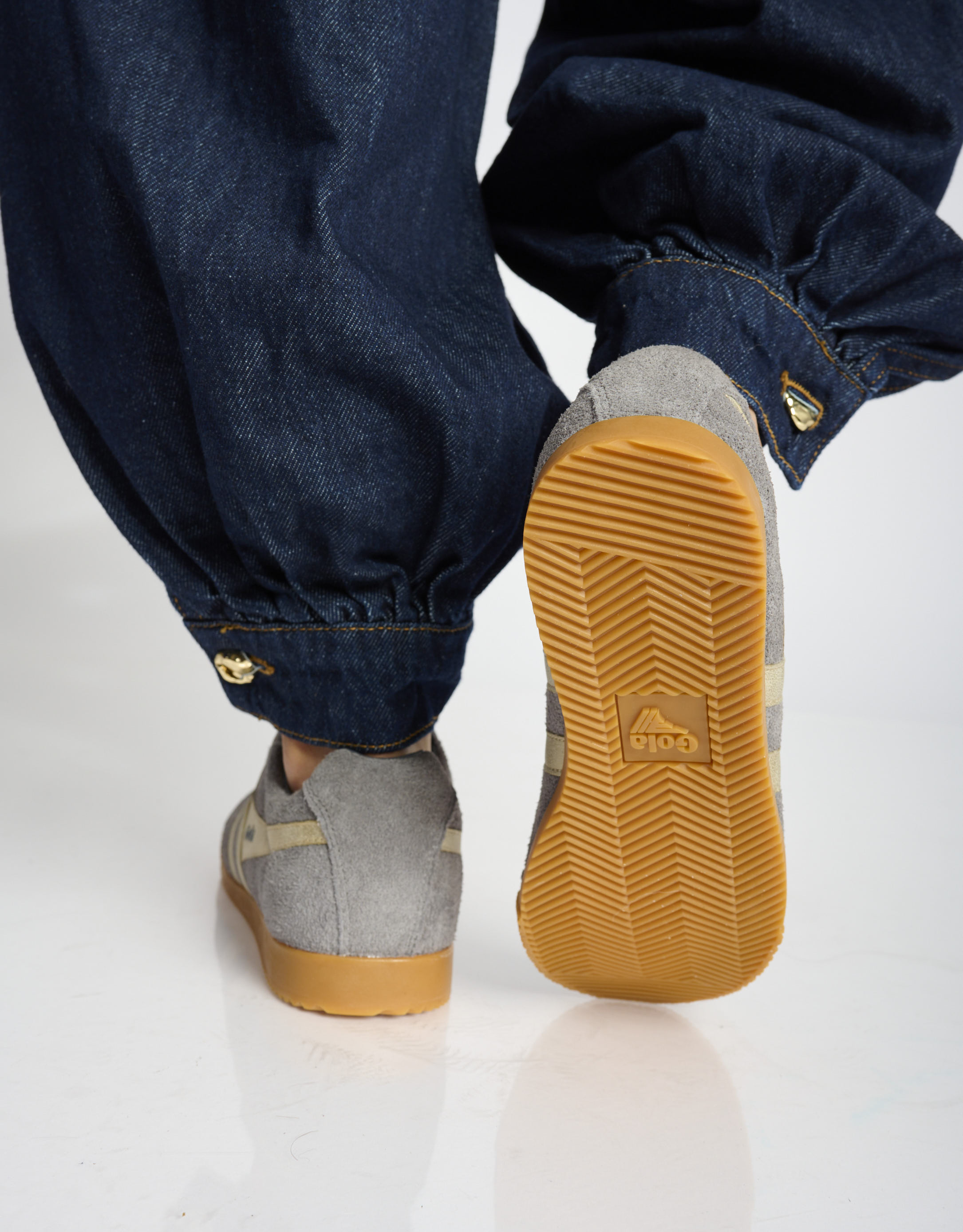 נעלי נשים - Gola - סניקרס HARRIER MIRROR - אפור4