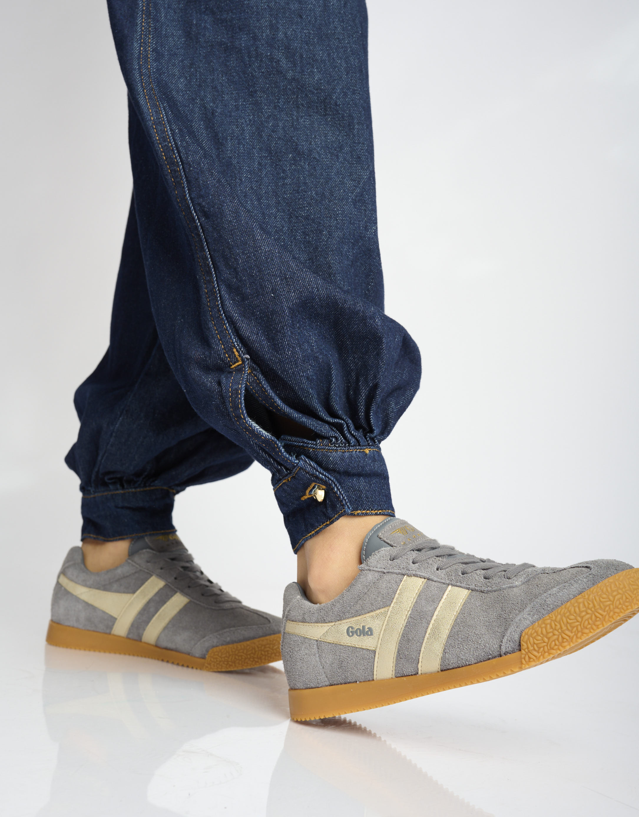 נעלי נשים - Gola - סניקרס HARRIER MIRROR - אפור1