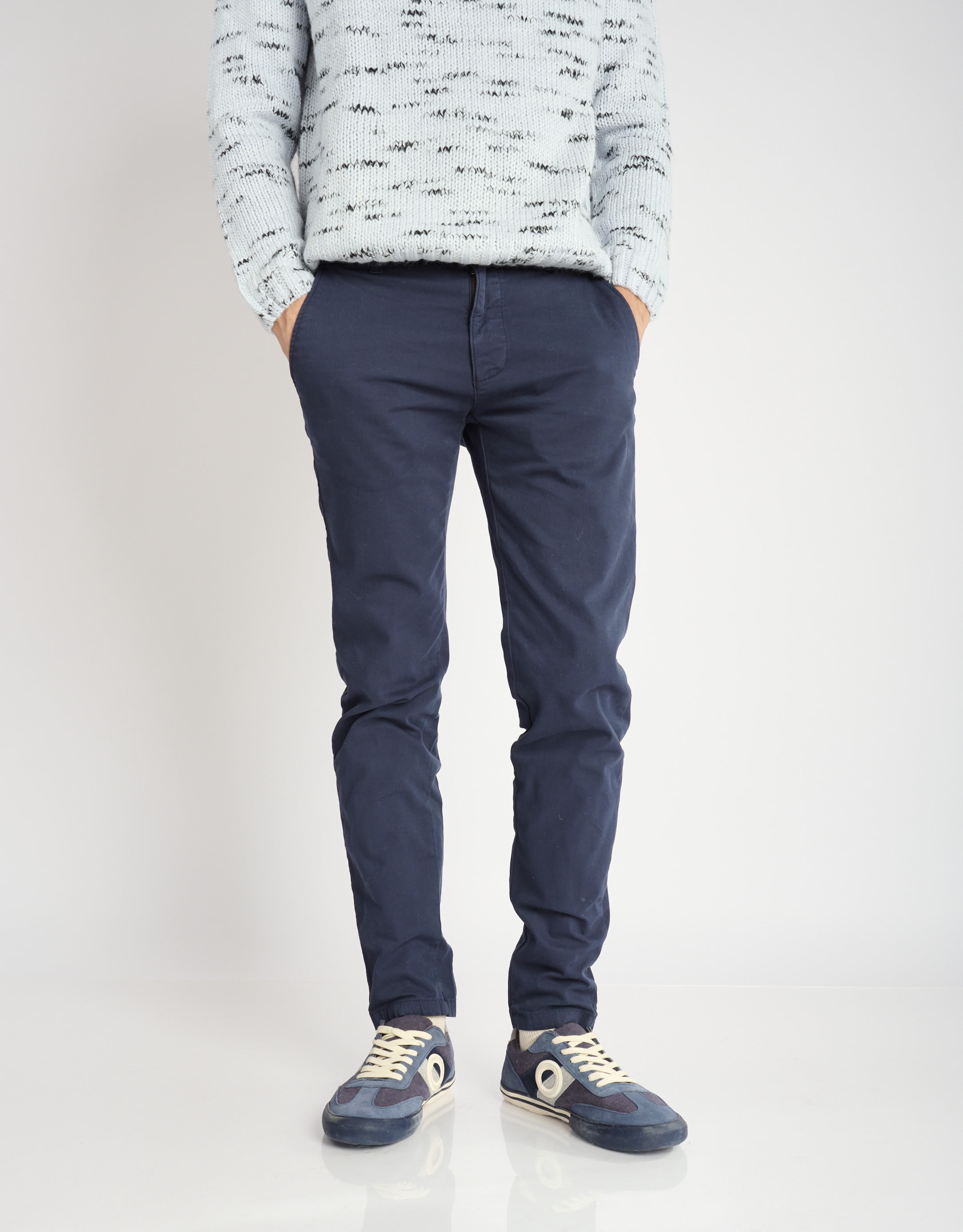 נעלי גברים - Aro - סניקרס POL - כחול3