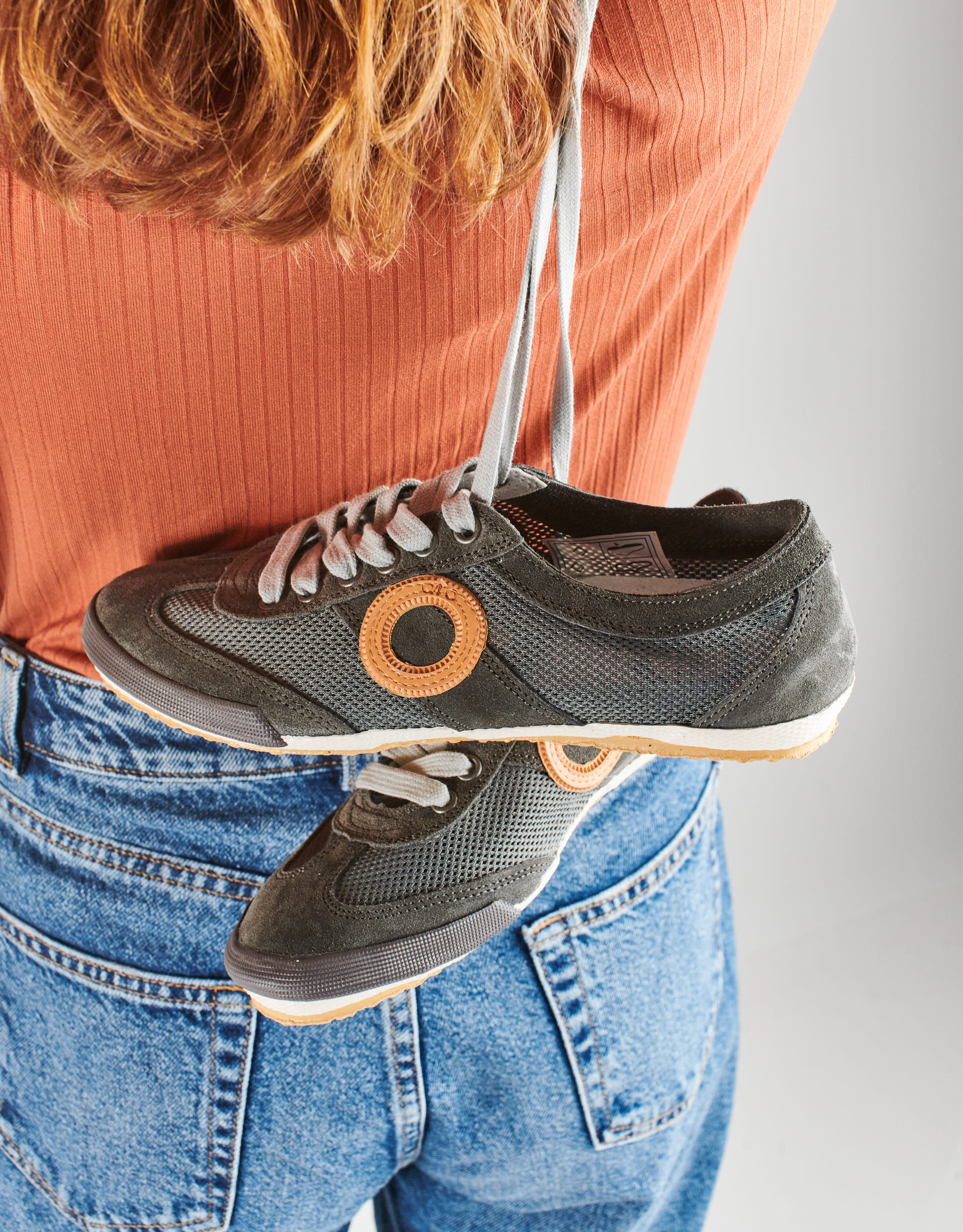 נעלי נשים - Aro - סניקרס JOANETA - אפור2