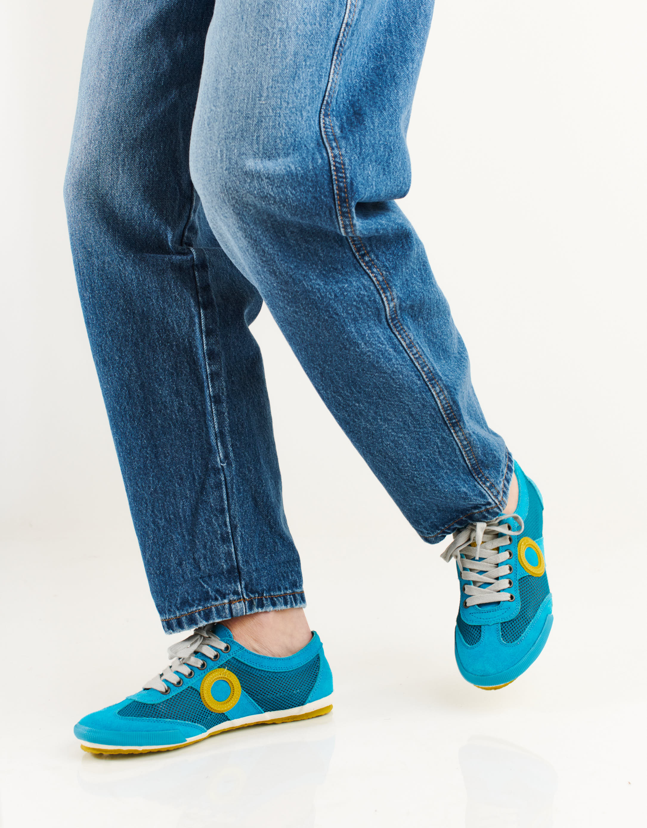 נעלי נשים - Aro - סניקרס JOANETA - טורקיז3