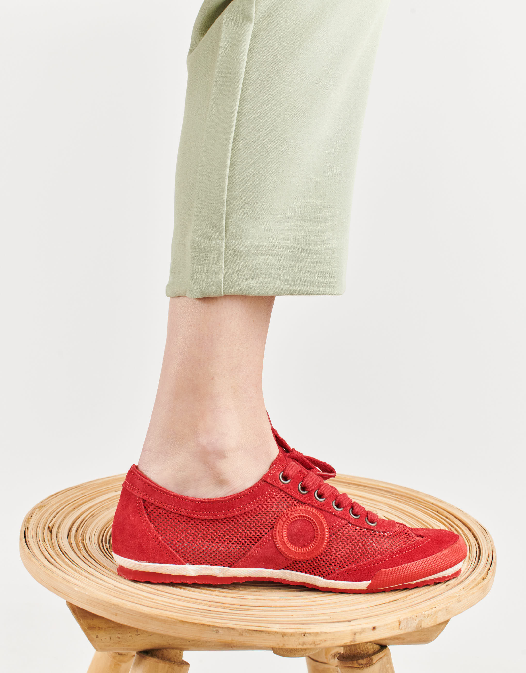 נעלי נשים - Aro - סניקרס JOANETA - אדום1