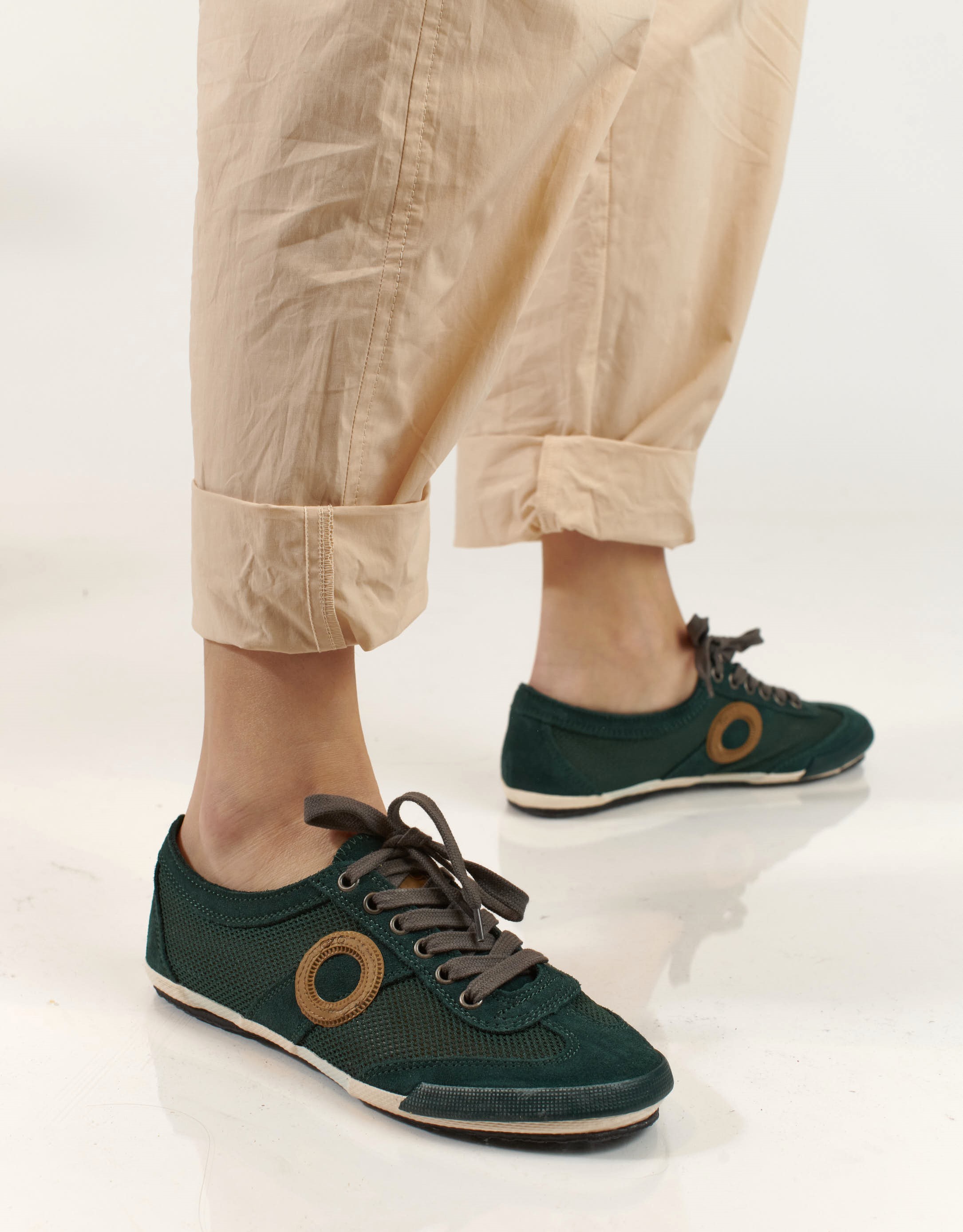 נעלי נשים - Aro - סניקרס JOANETA - ירוק   אפור4