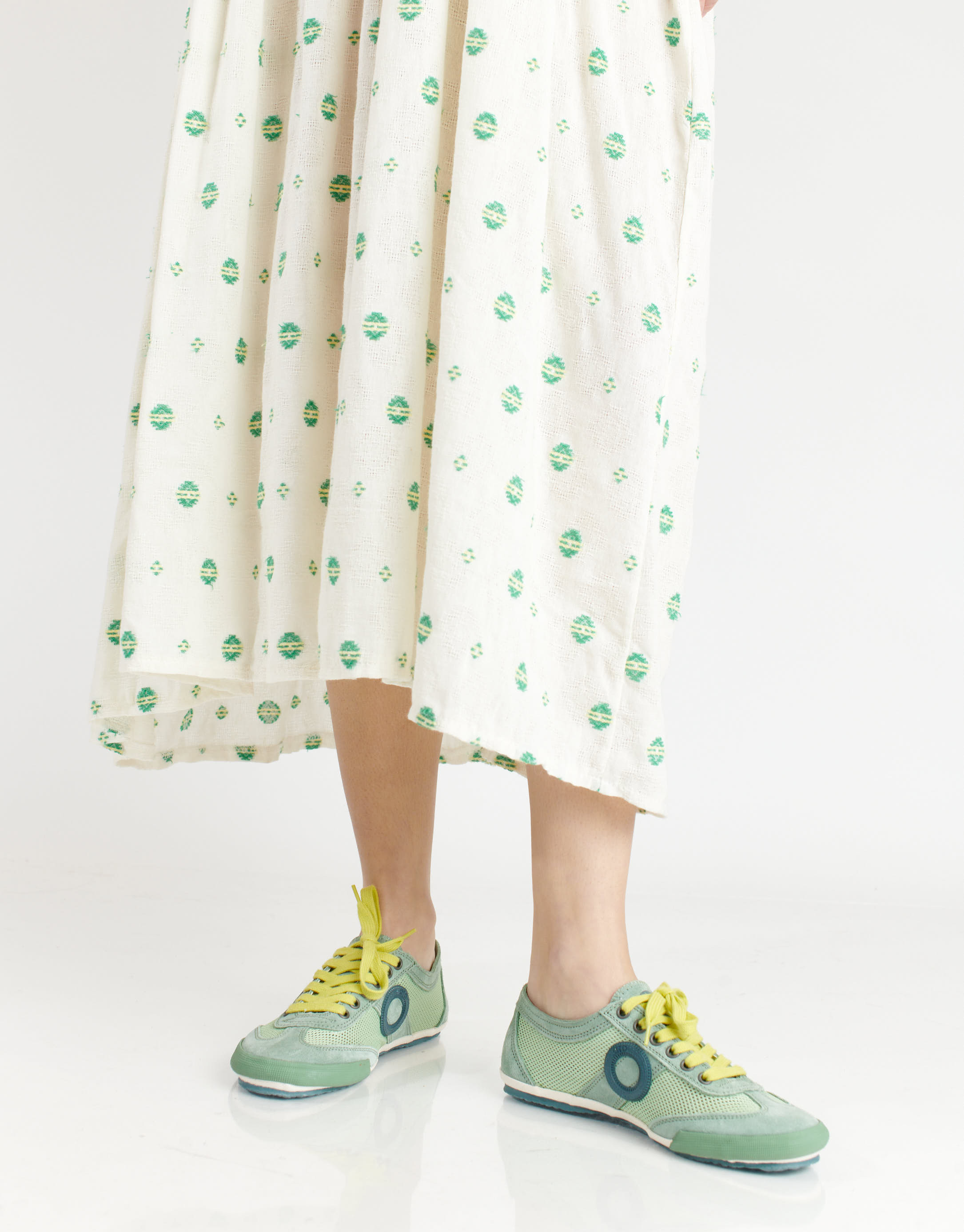 נעלי נשים - Aro - סניקרס JOANETA - ירוק בהיר2