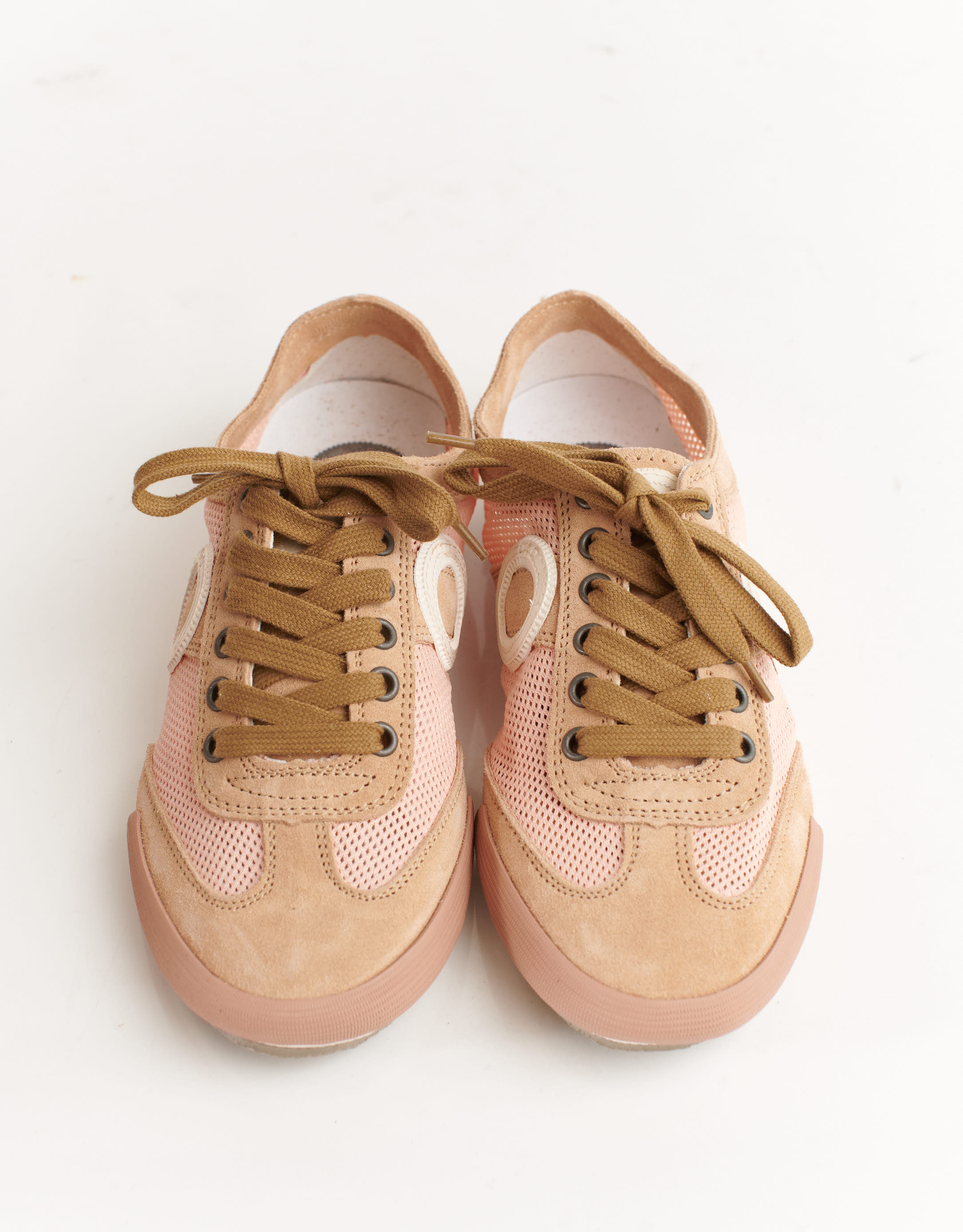 נעלי נשים - Aro - סניקרס JOANETA - ורוד  בז'4