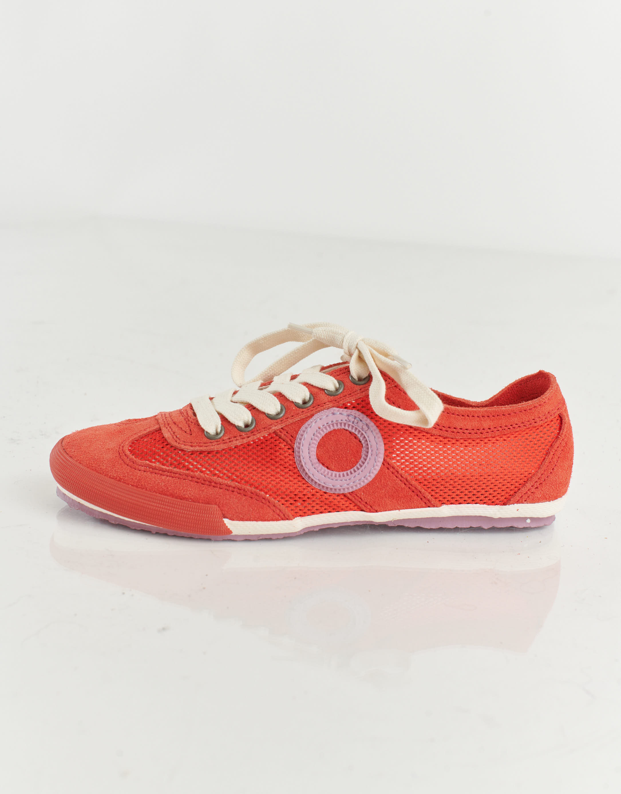 נעלי נשים - Aro - סניקרס JOANETA - אדום   סגול2