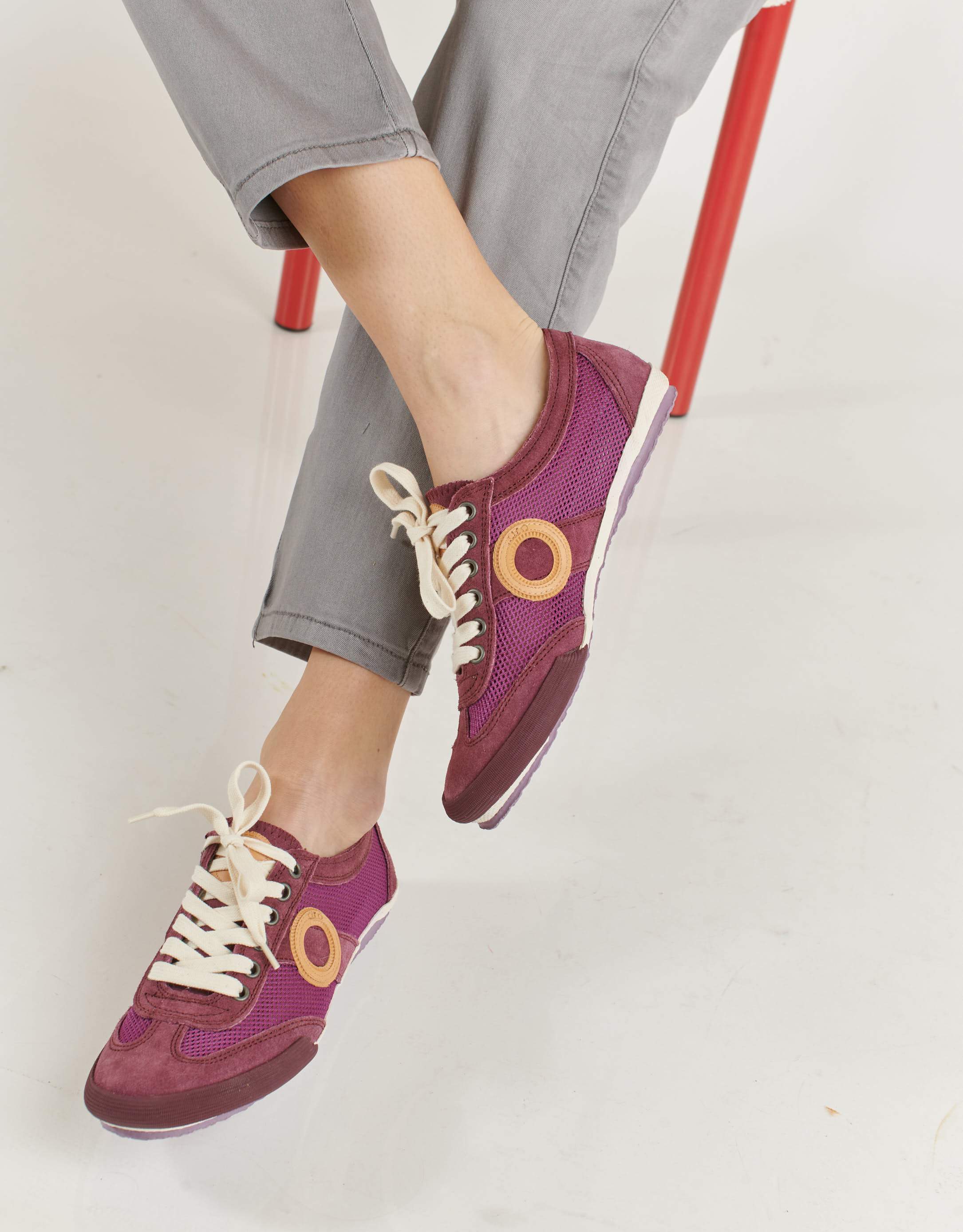 נעלי נשים - Aro - סניקרס JOANETA - סגול3