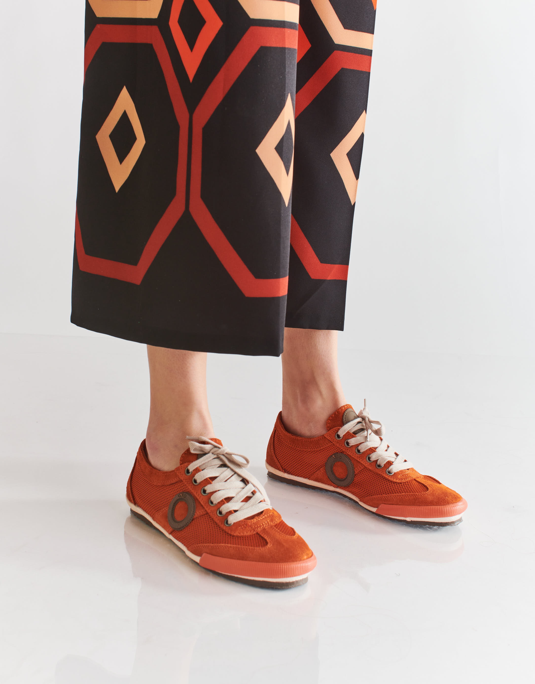 נעלי נשים - Aro - סניקרס JOANETA - כתום3