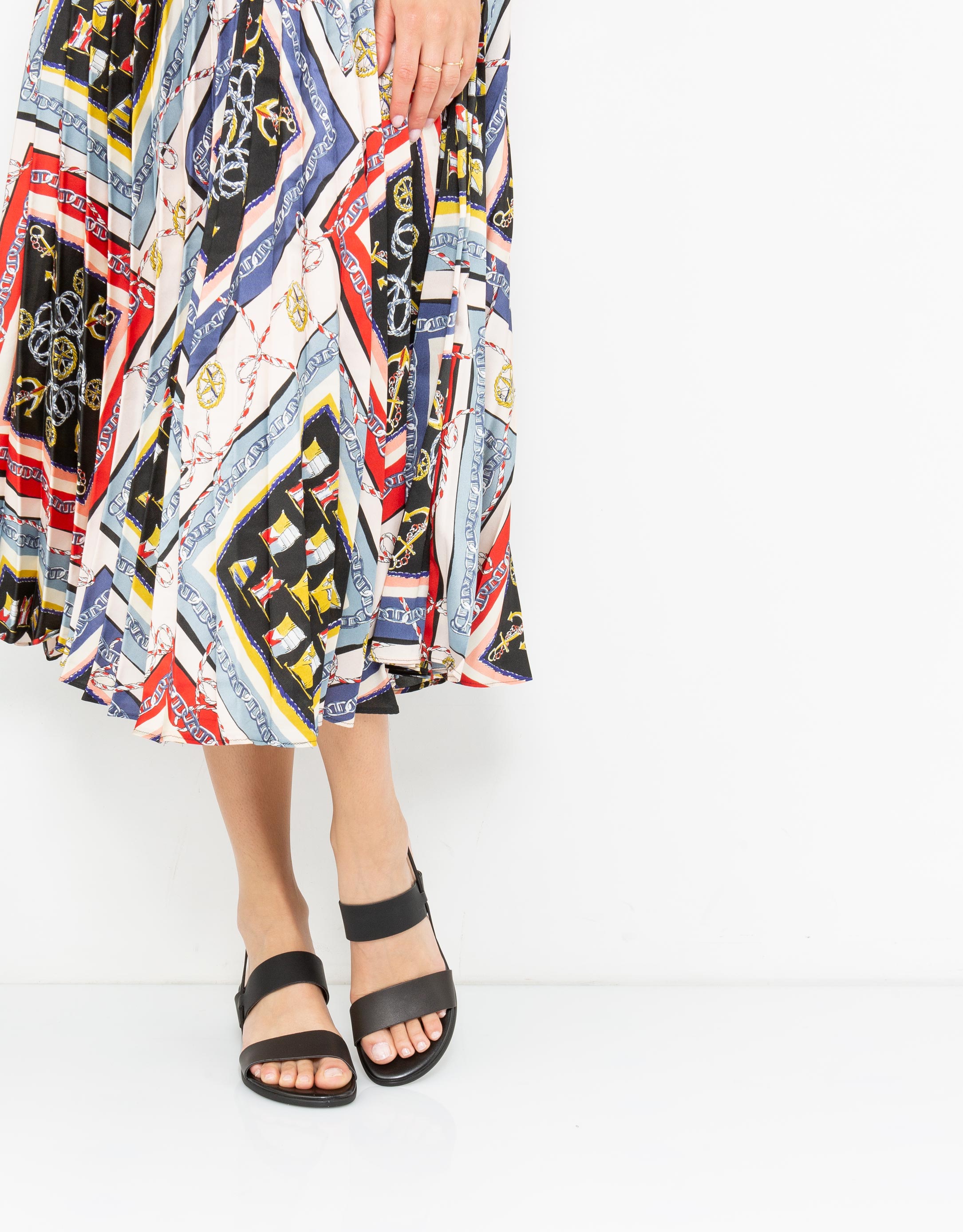 נעלי נשים - NR Rapisardi - סנדלי עקב MARISOL - שחור3