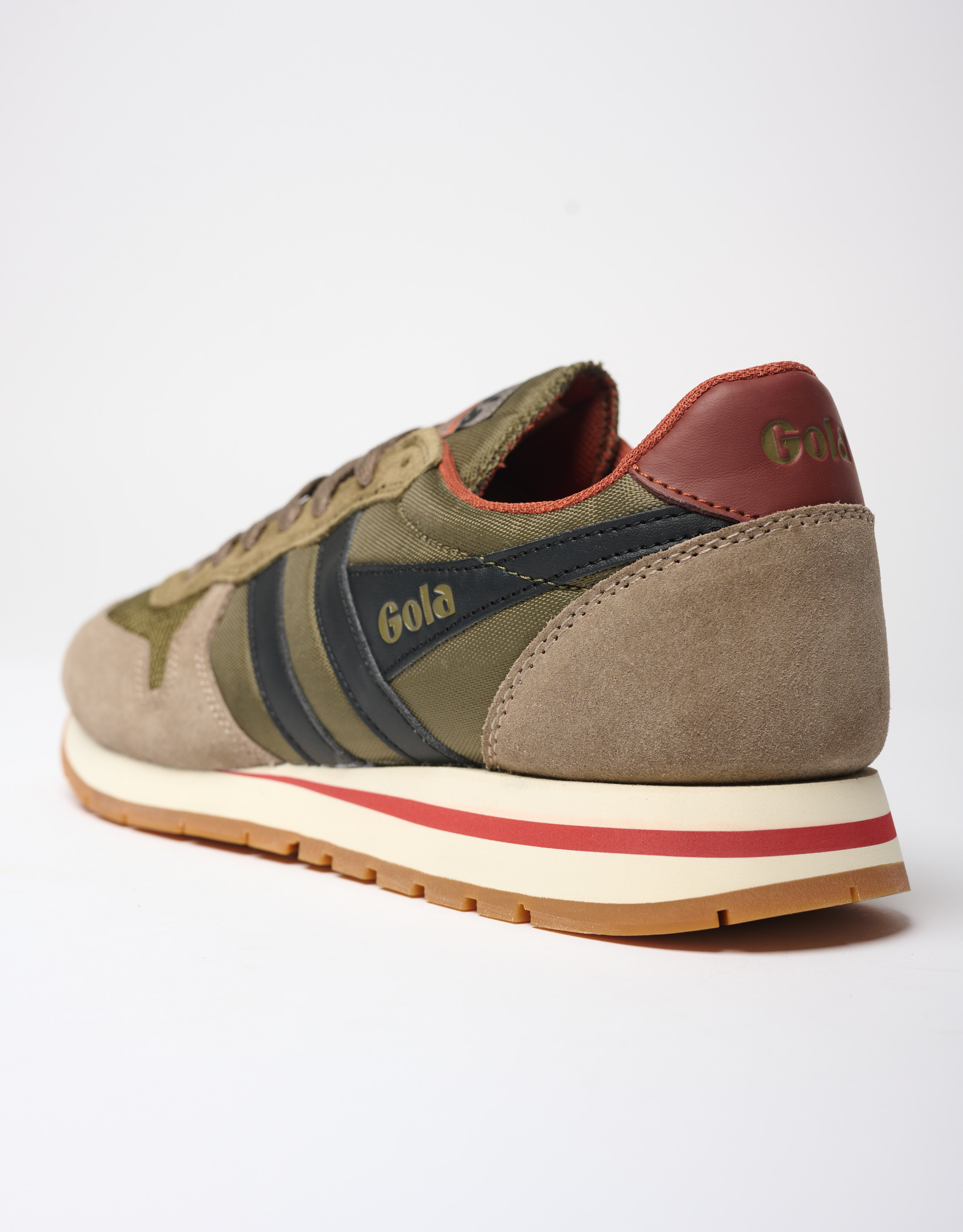 נעלי גברים - Gola - סניקרס DAYTONA - חאקי   שחור3