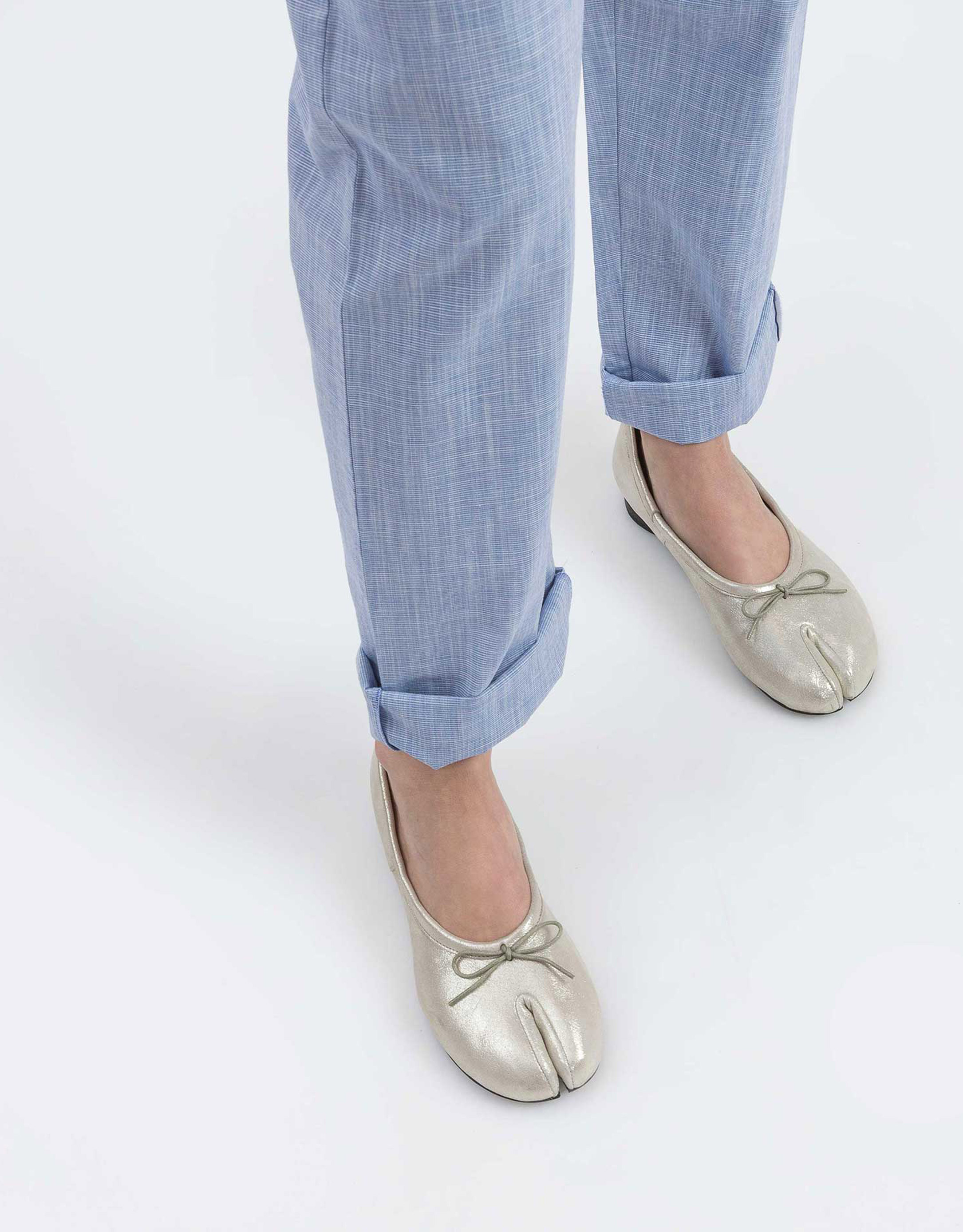 נעלי נשים - Yuko Imanishi - נעלי  בלרינה HACHI - זהב