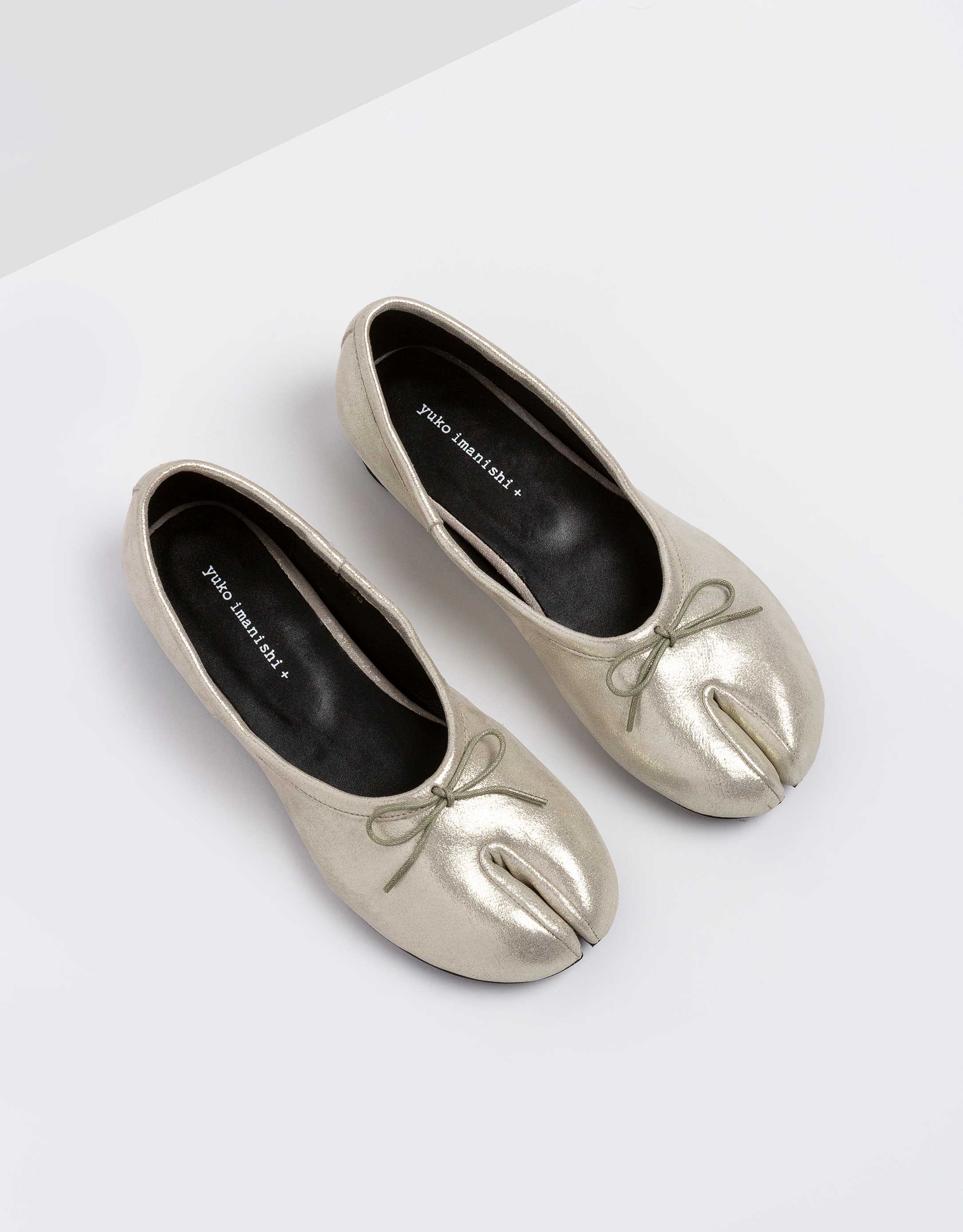 נעלי נשים - Yuko Imanishi - נעלי  בלרינה HACHI - זהב4