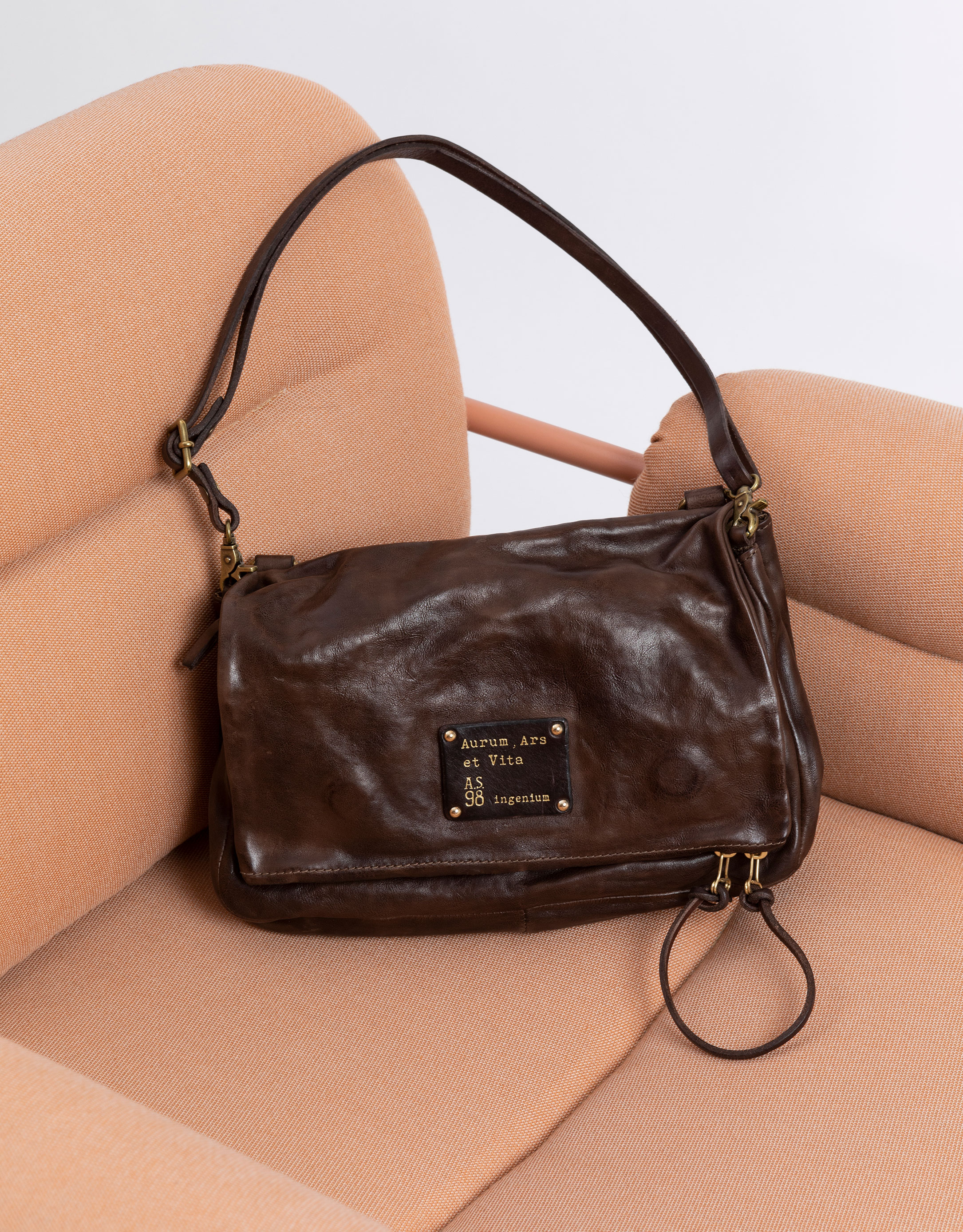 נעלי נשים - A.S. 98 - תיק BUSINESS AND PLEASURE - חום3