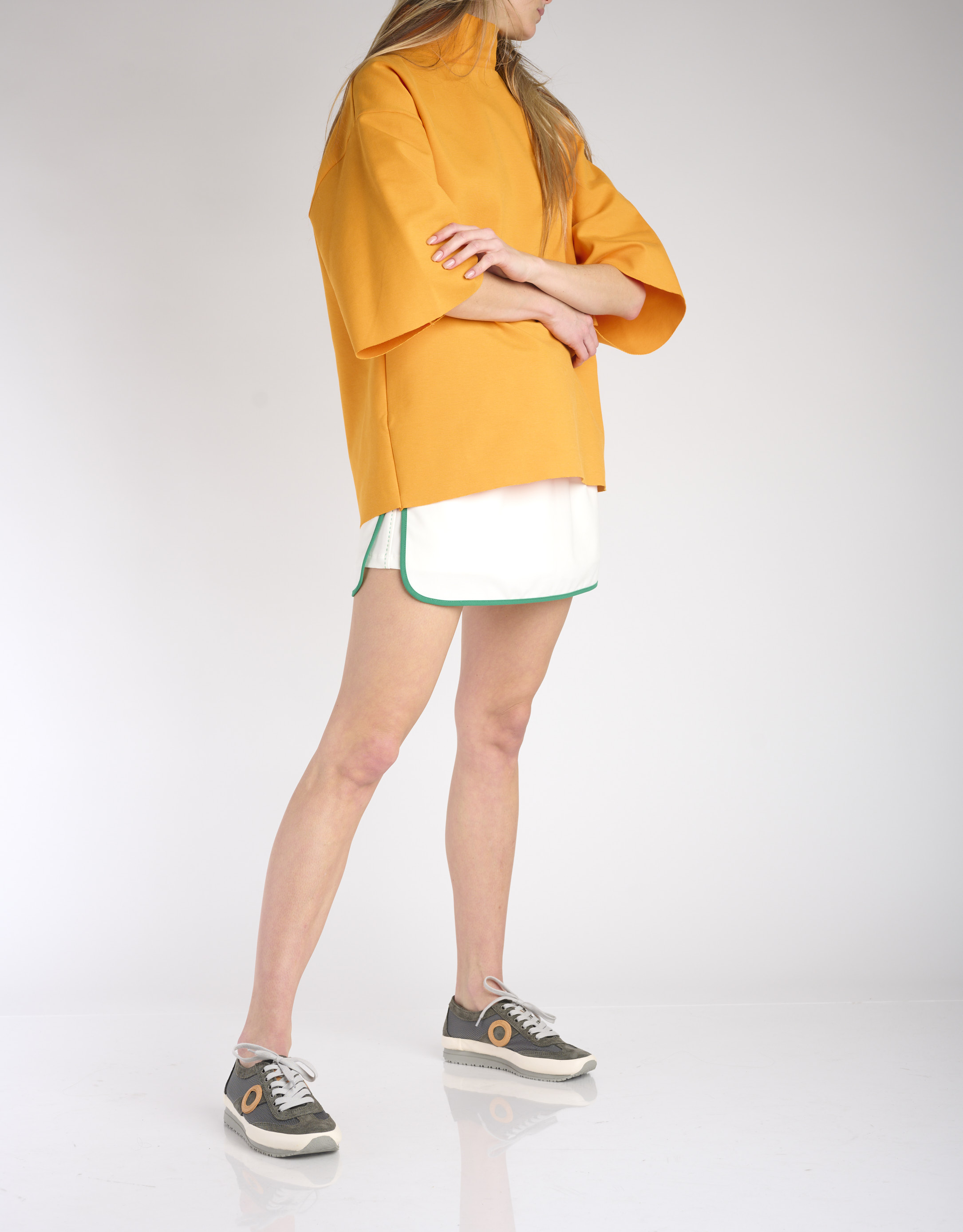 נעלי נשים - Aro - סניקרס JOANETA PLUS - אפור2