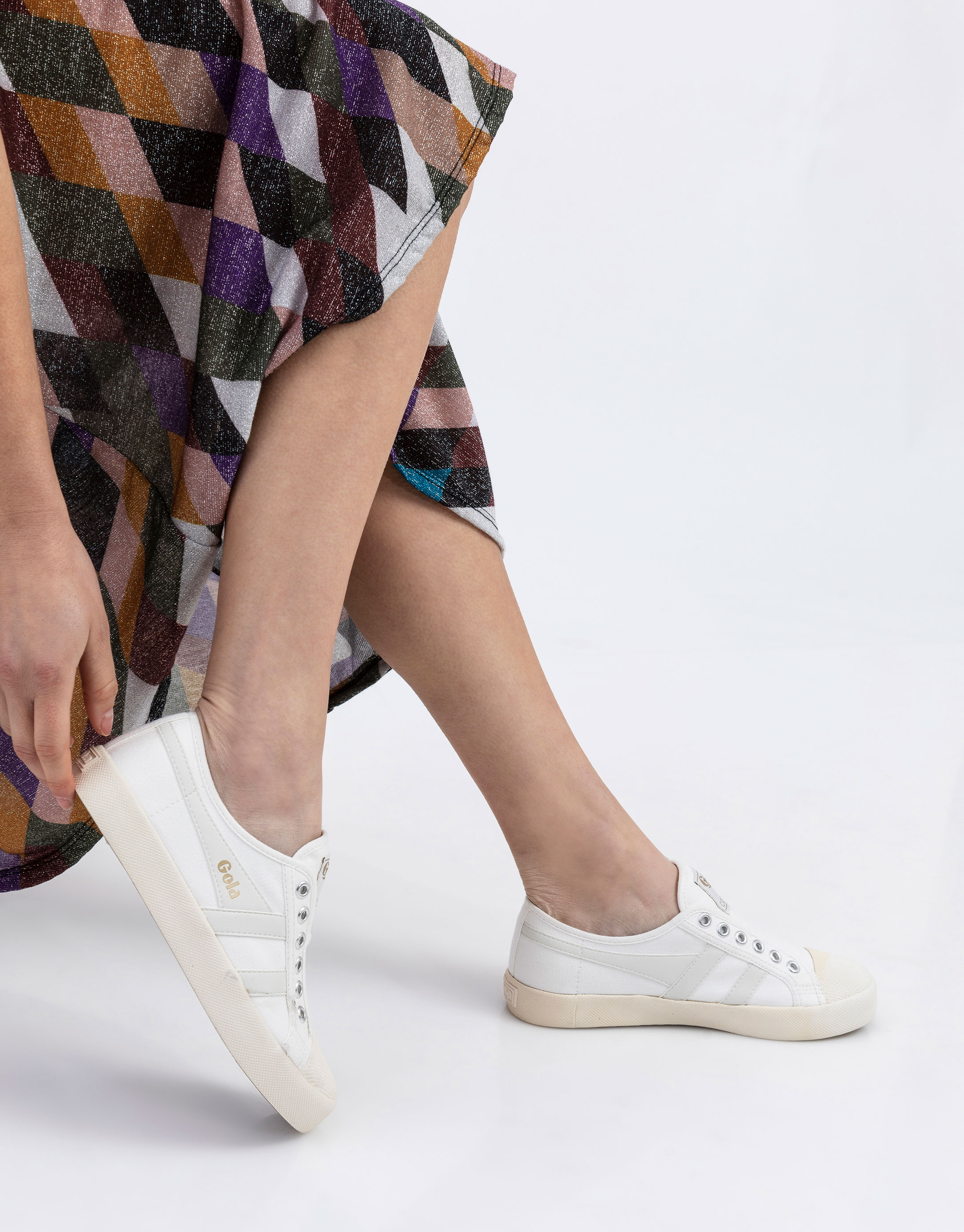 נעלי נשים - Gola - סניקרס COASTER SLIP - אופוויט4