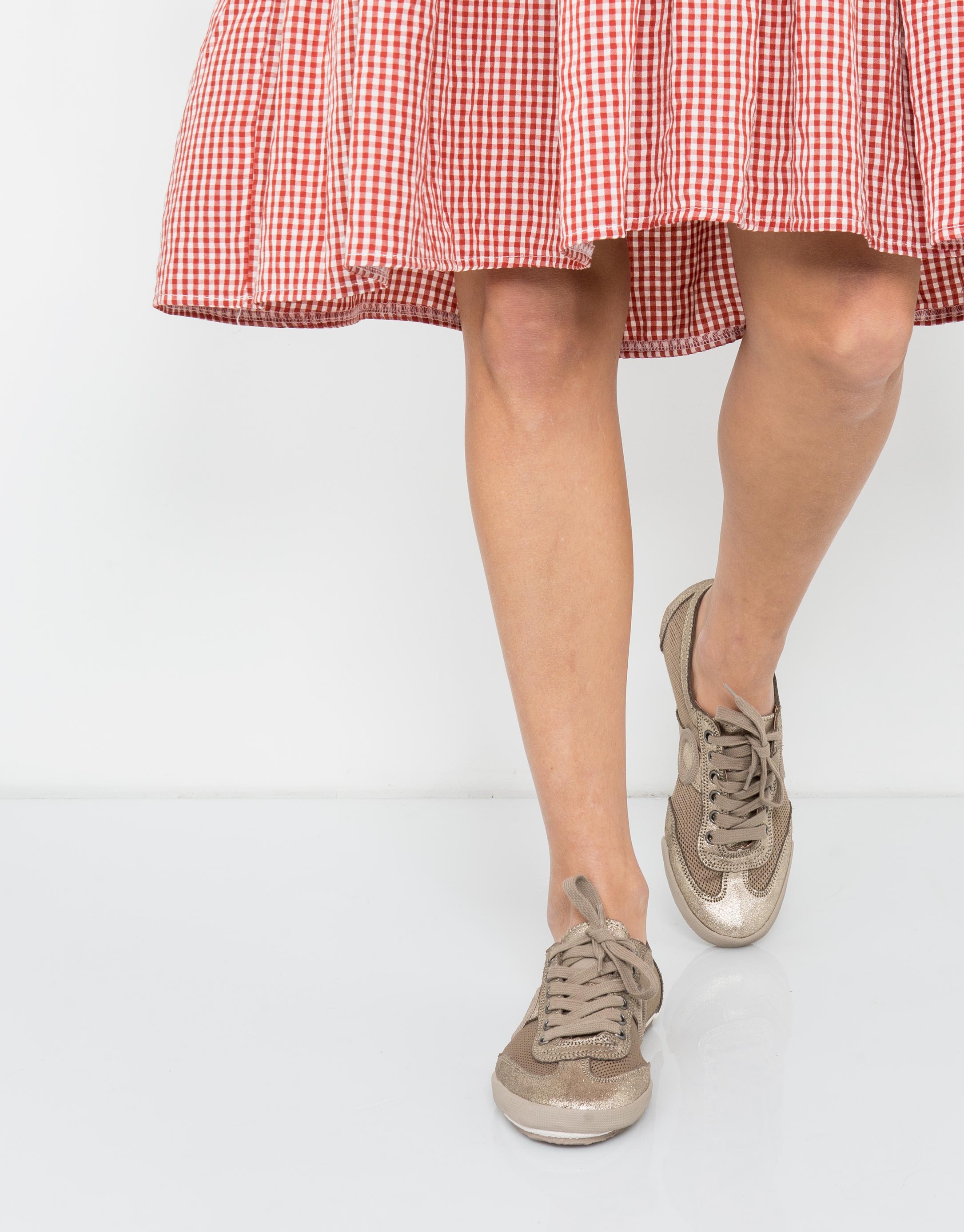 נעלי נשים - Aro - סניקרס JOANETA - ברונזה3