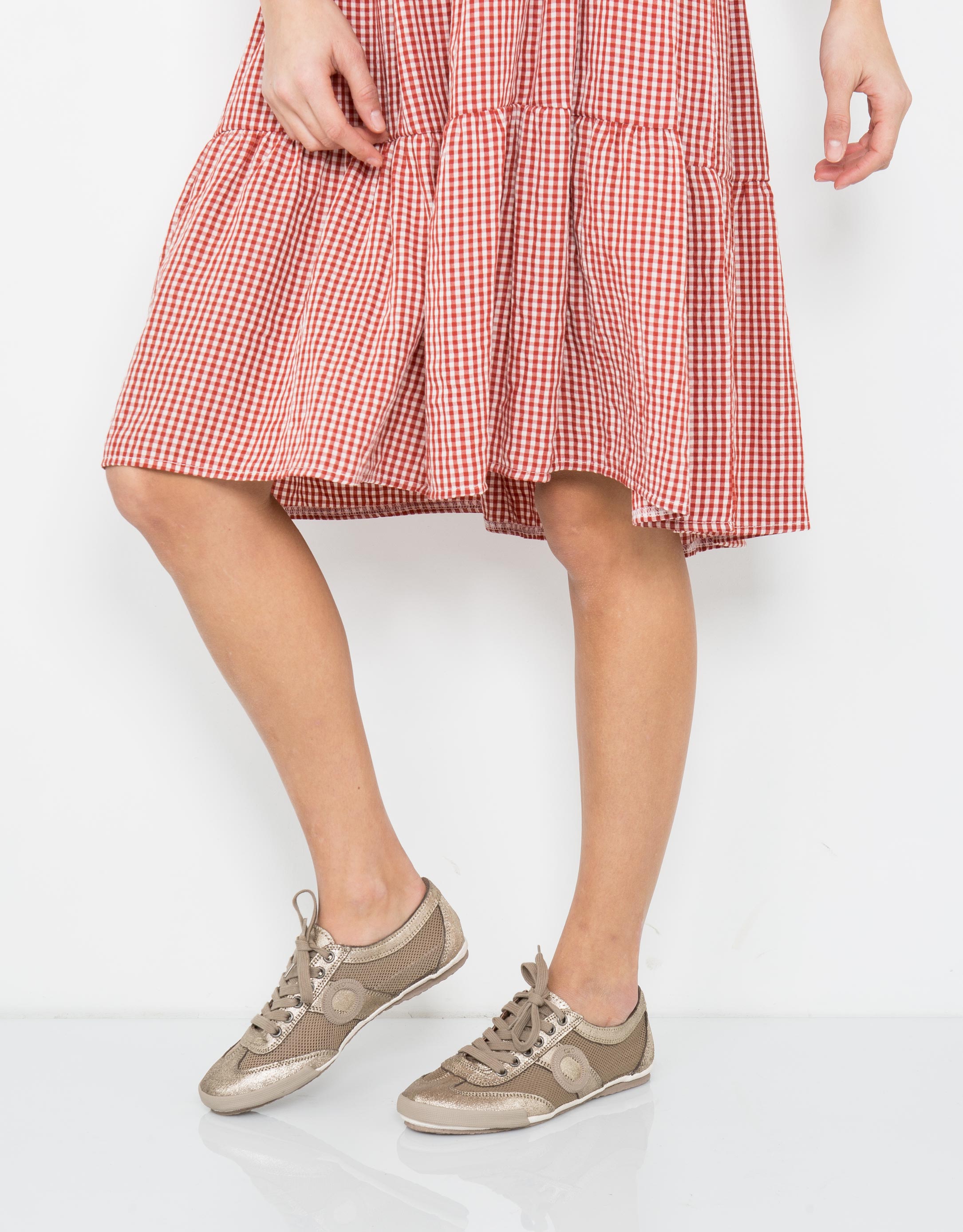 נעלי נשים - Aro - סניקרס JOANETA - ברונזה4