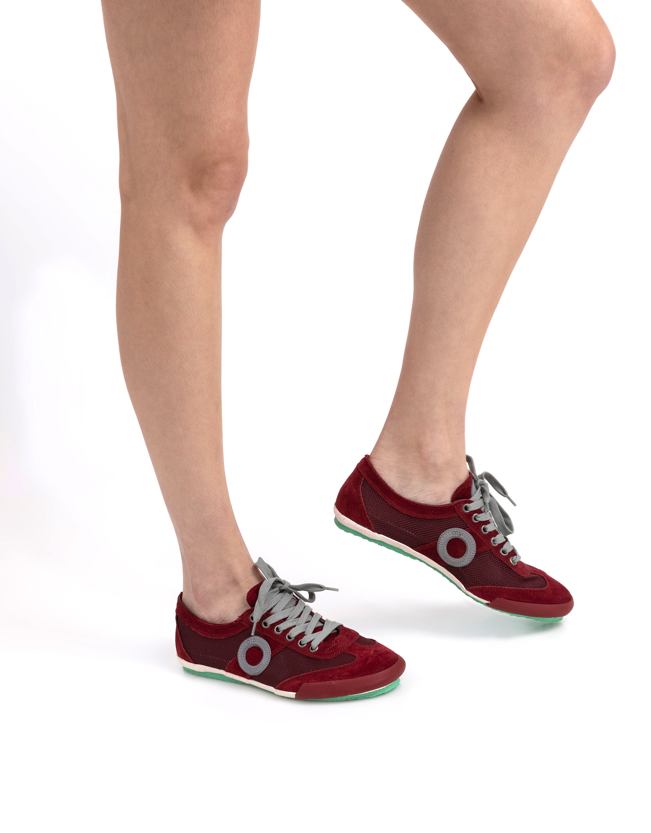 נעלי נשים - Aro - סניקרס JOANETA - בורדו2