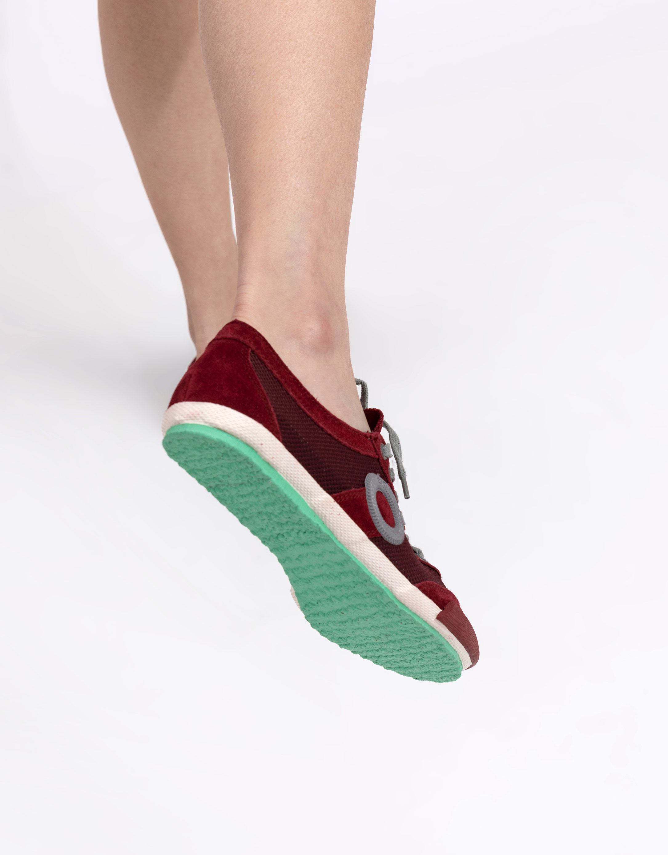 נעלי נשים - Aro - סניקרס JOANETA - בורדו4