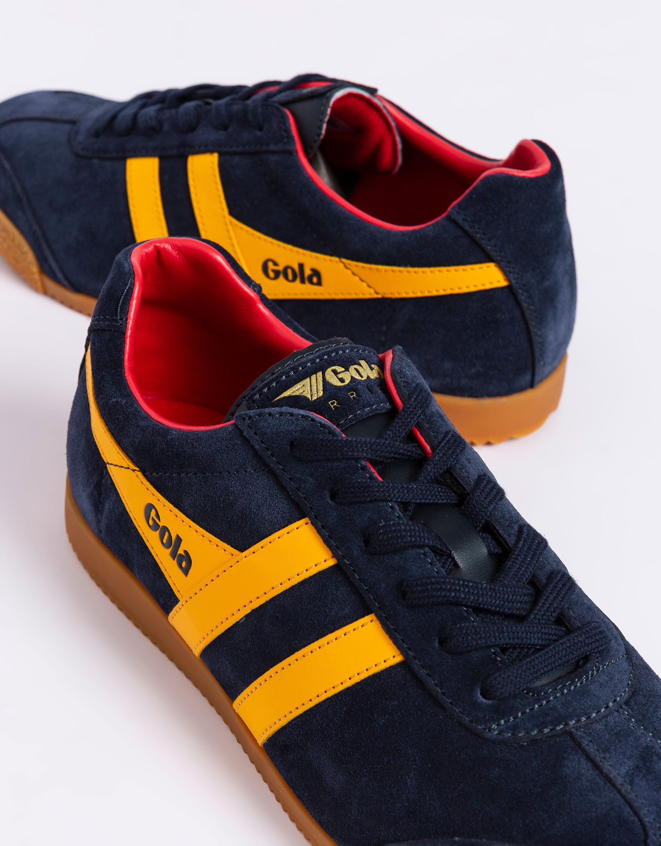 נעלי גברים - Gola - סניקרס HARRIER - כחול   צהוב1