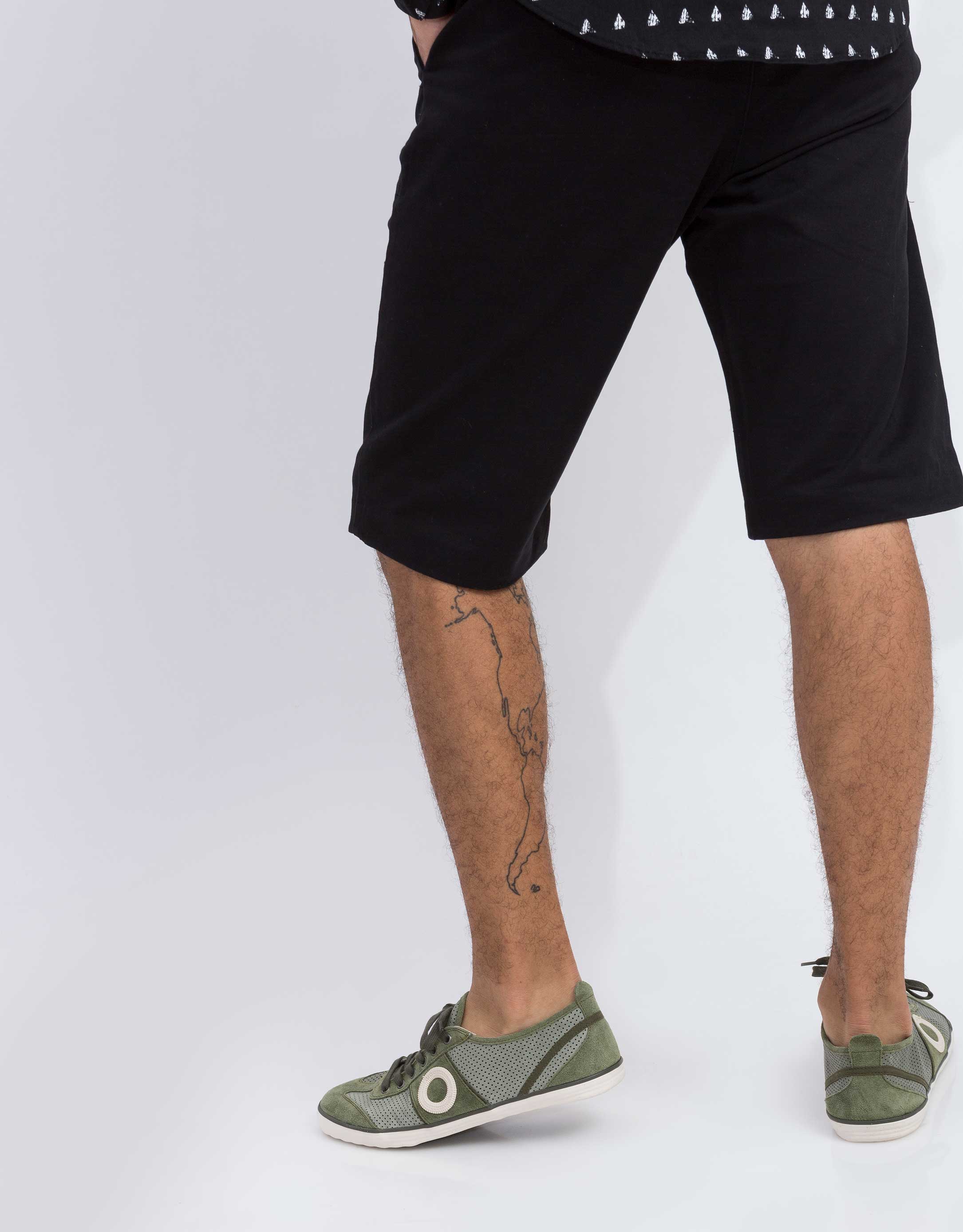 נעלי גברים - Aro - סניקרס PICADA - זית4