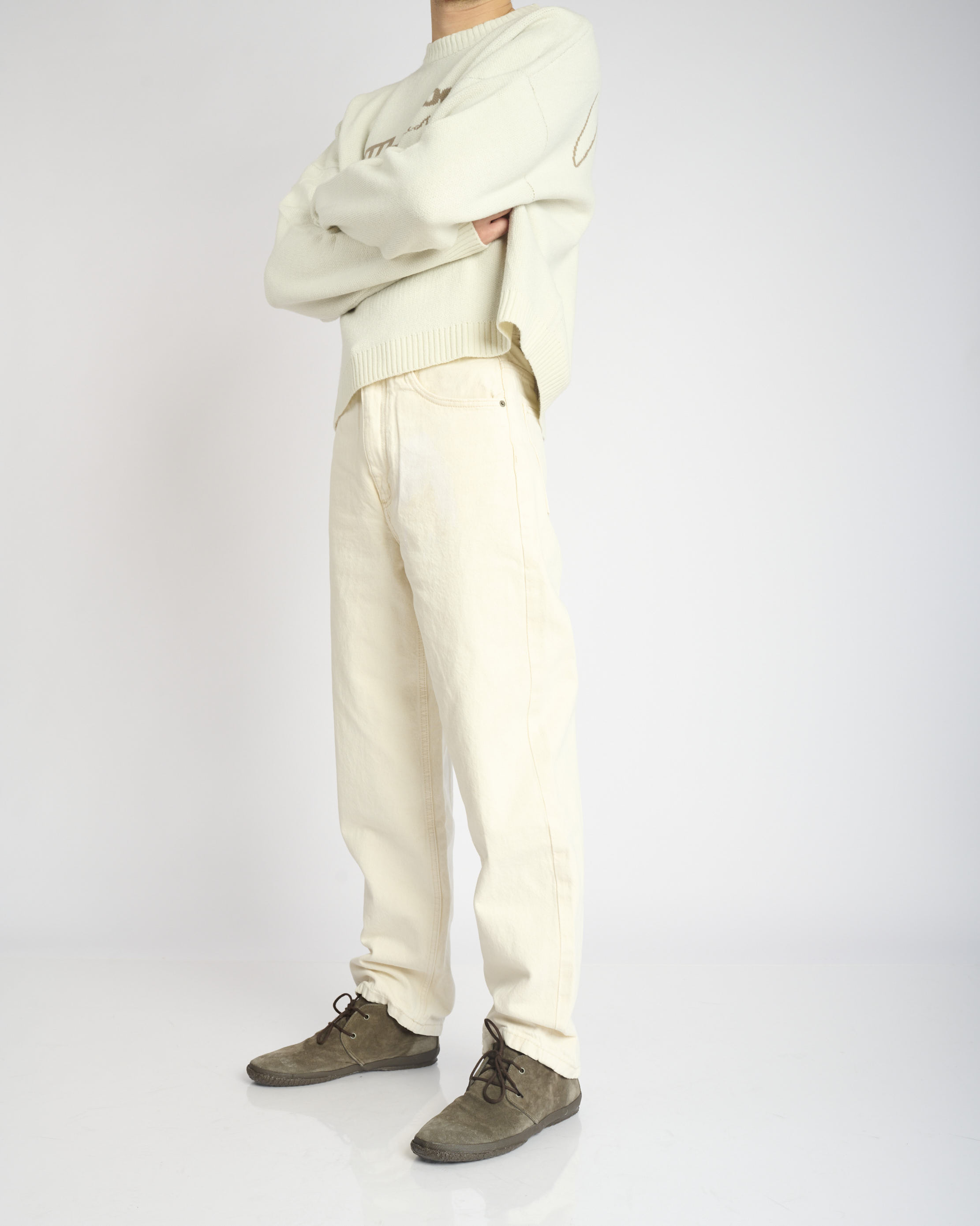 נעלי גברים - Aro - נעלי זמש WILLY - חום כהה1