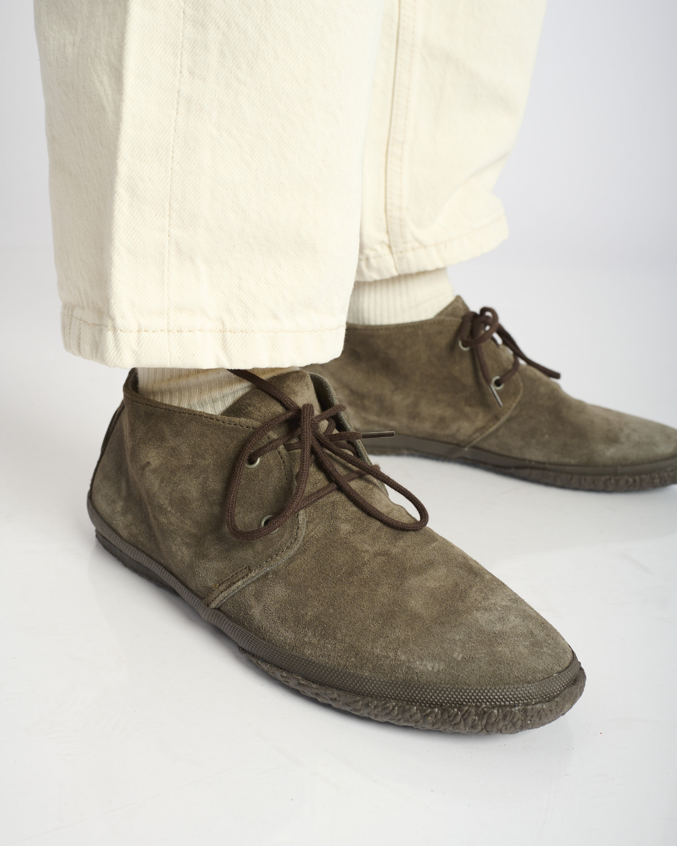 נעלי גברים - Aro - נעלי זמש WILLY - חום כהה2