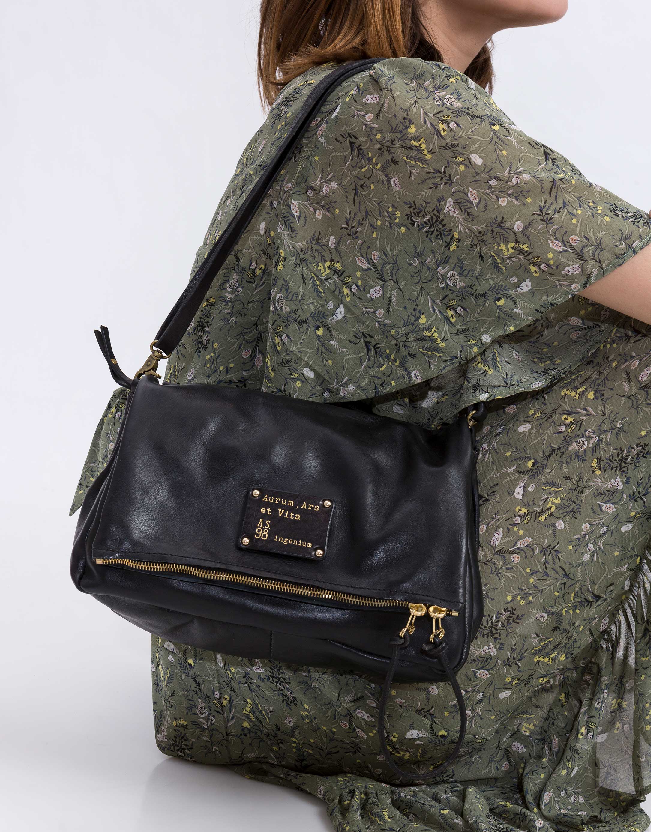 נעלי נשים - A.S. 98 - תיק BUSINESS AND PLEASURE - שחור4