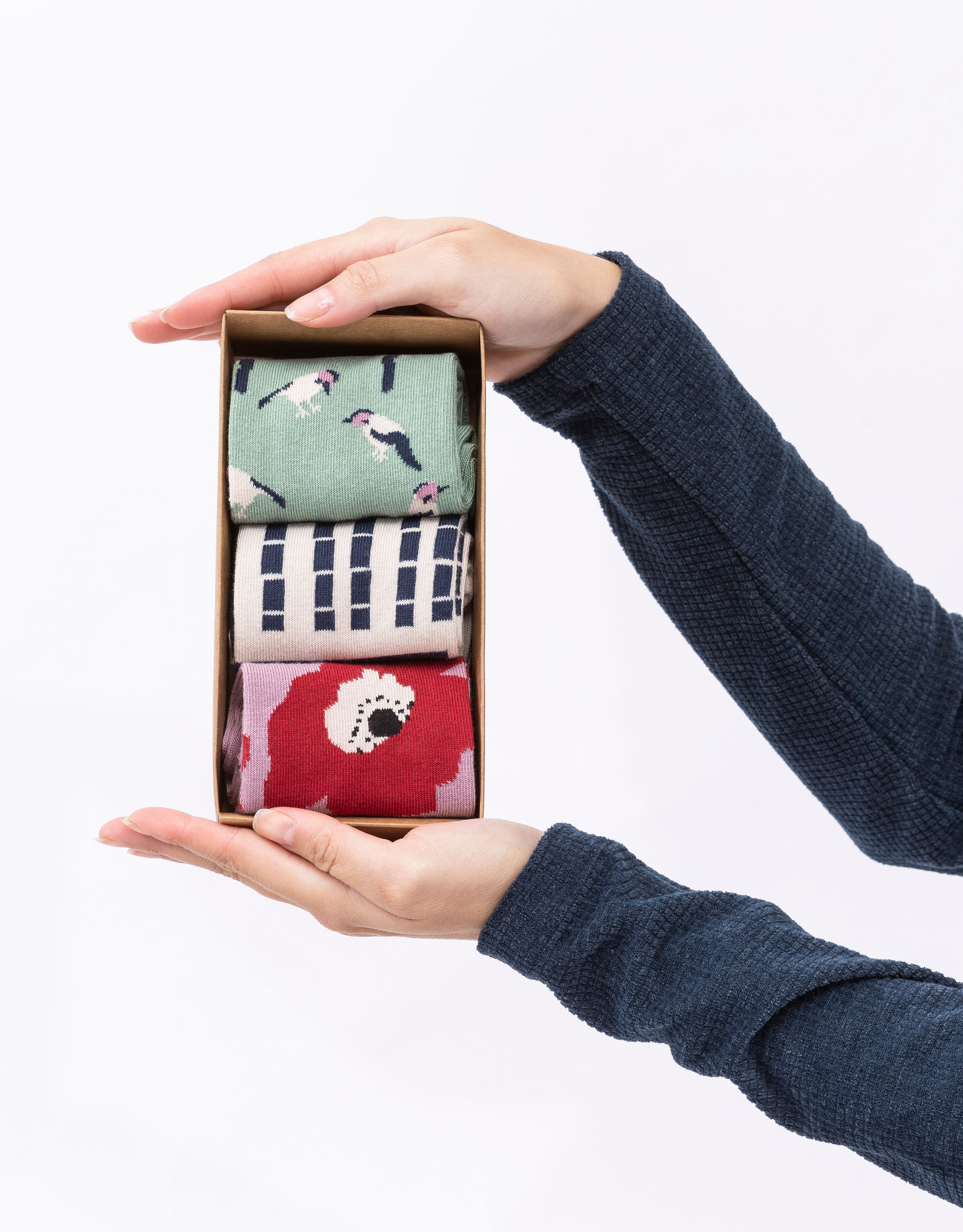 נעלי נשים - Komodo - מארז גרביים שדה - צבעוני