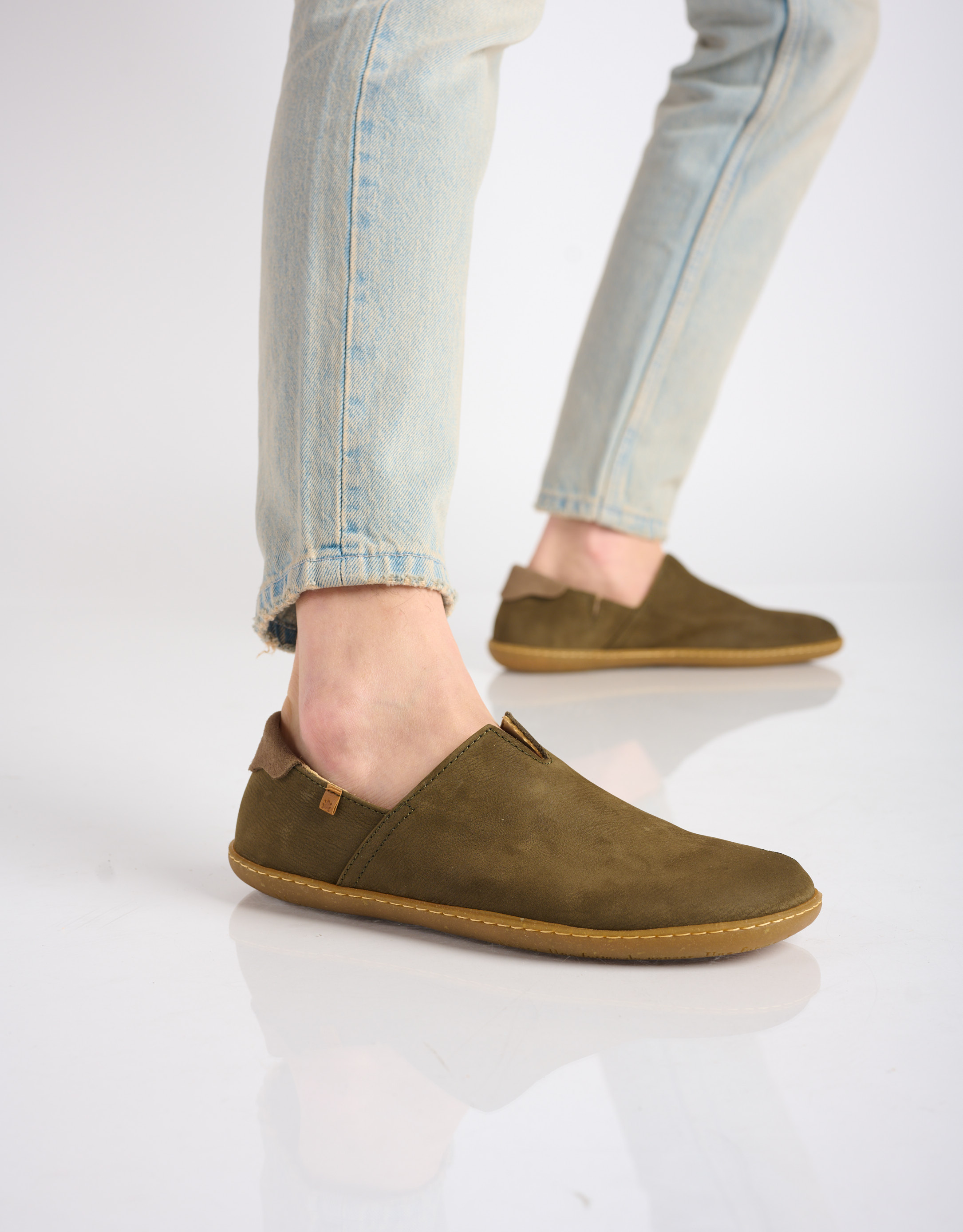 נעלי גברים - El Naturalista - נעלי עור EL VIAJERO - ירוק2