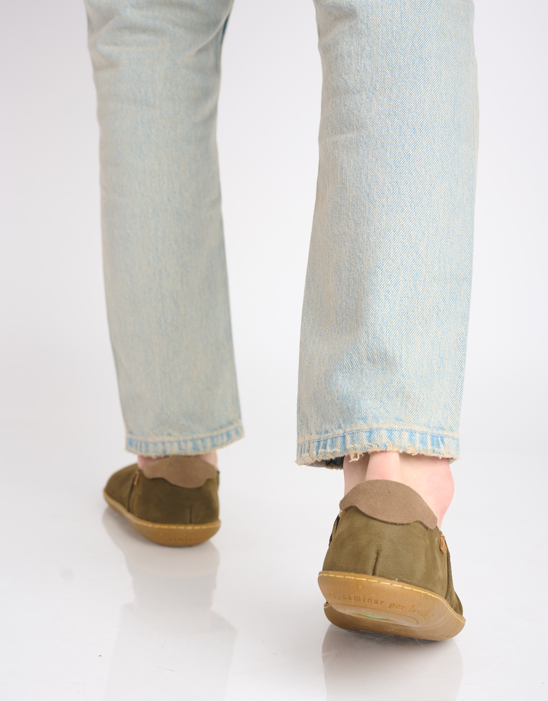 נעלי גברים - El Naturalista - נעלי עור EL VIAJERO - ירוק3