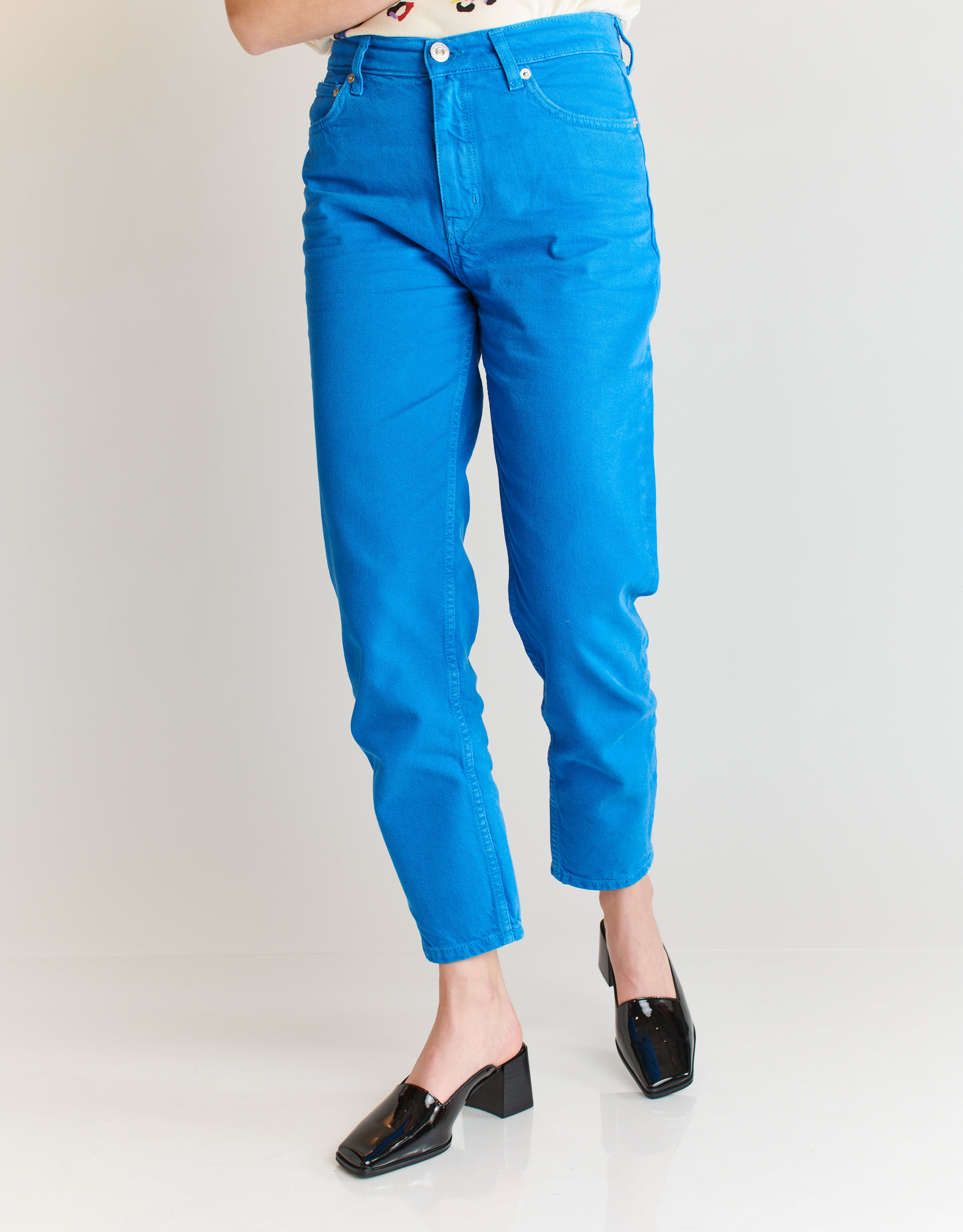 נעלי נשים - Jeffrey Campbell - כפכפי עקב סגורים SILKY - שחור3