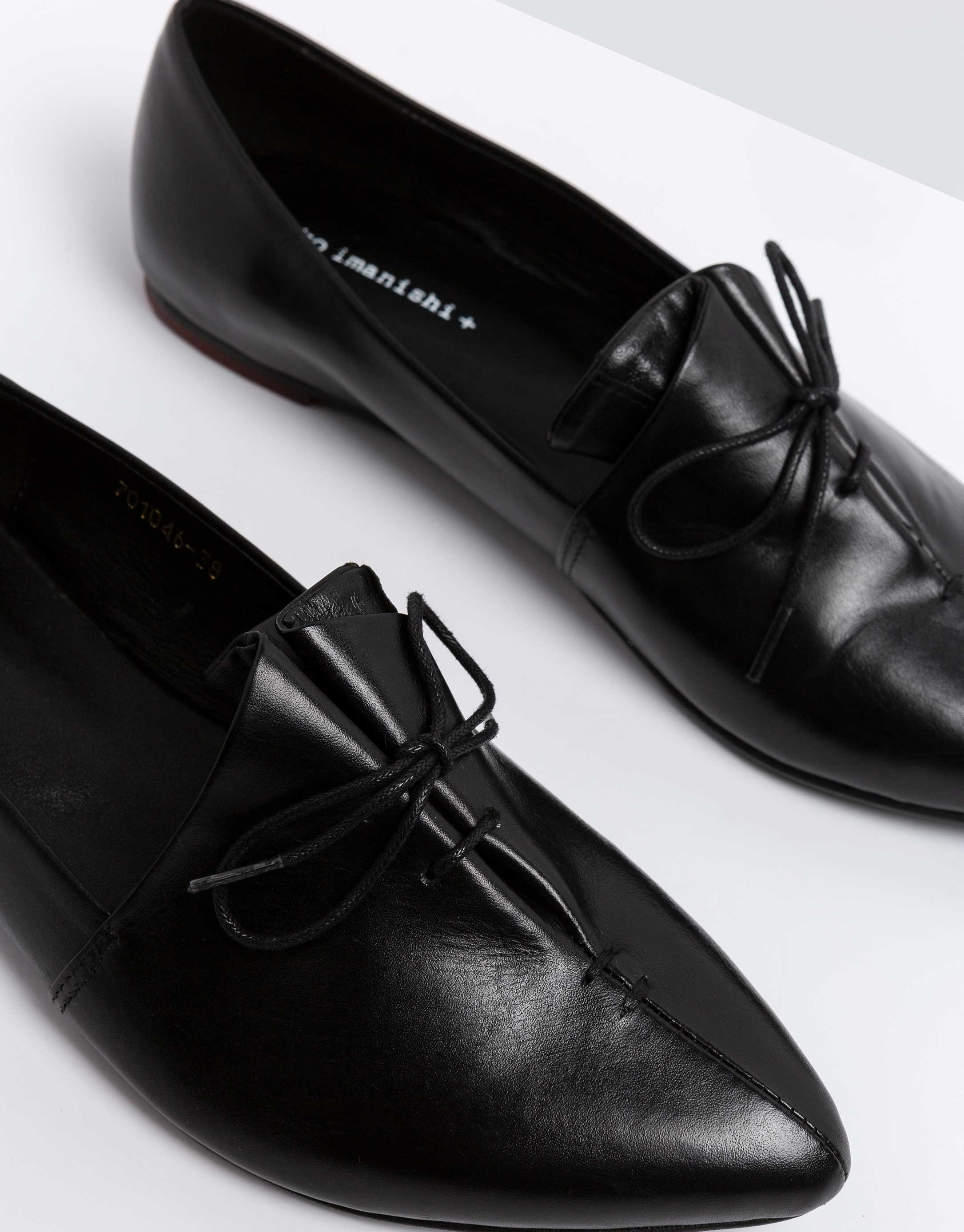 נעלי נשים - Yuko Imanishi - נעלי סירה RINA - שחור3