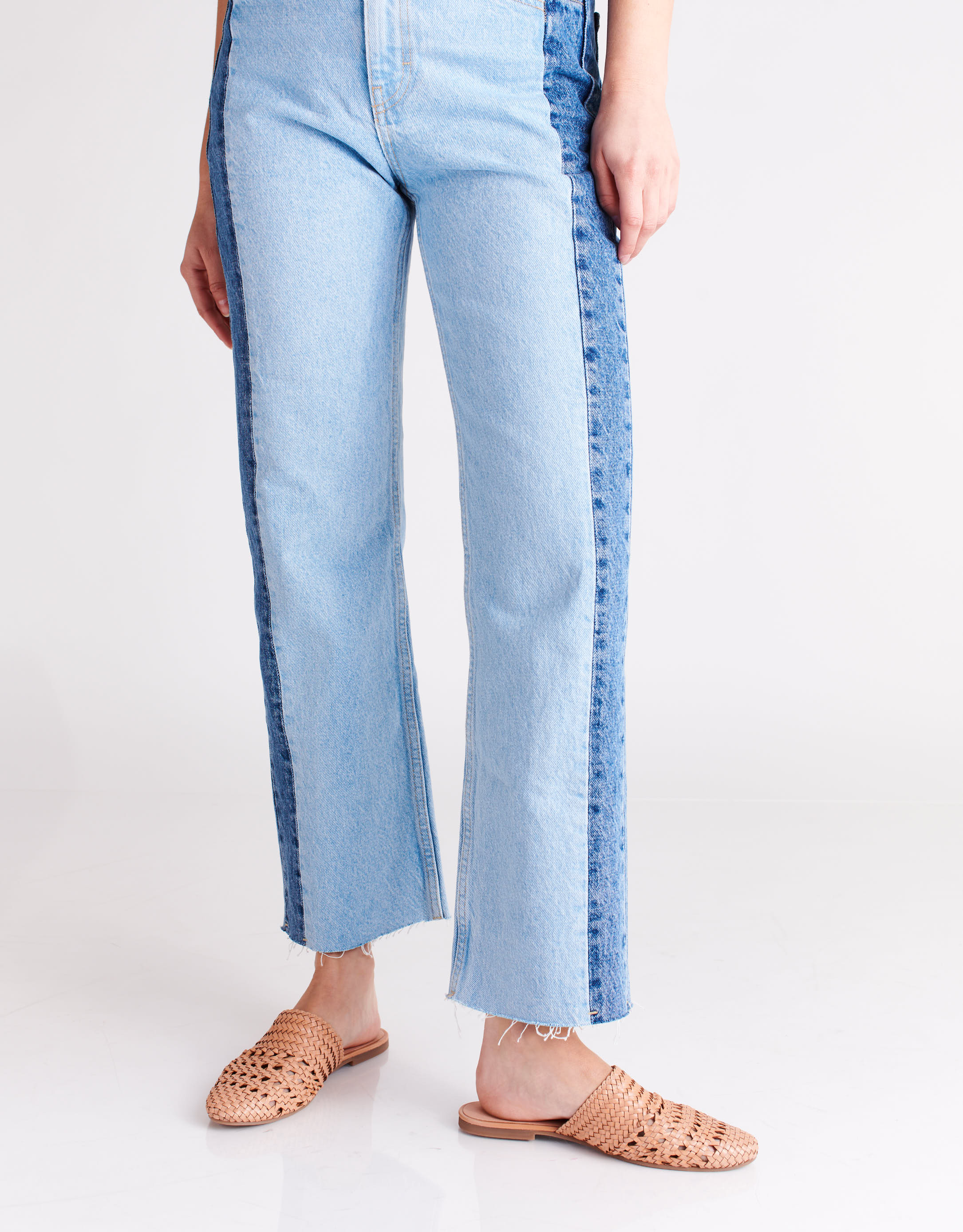 נעלי נשים - Salt+Umber - כפכפי עור LILY - ורוד2