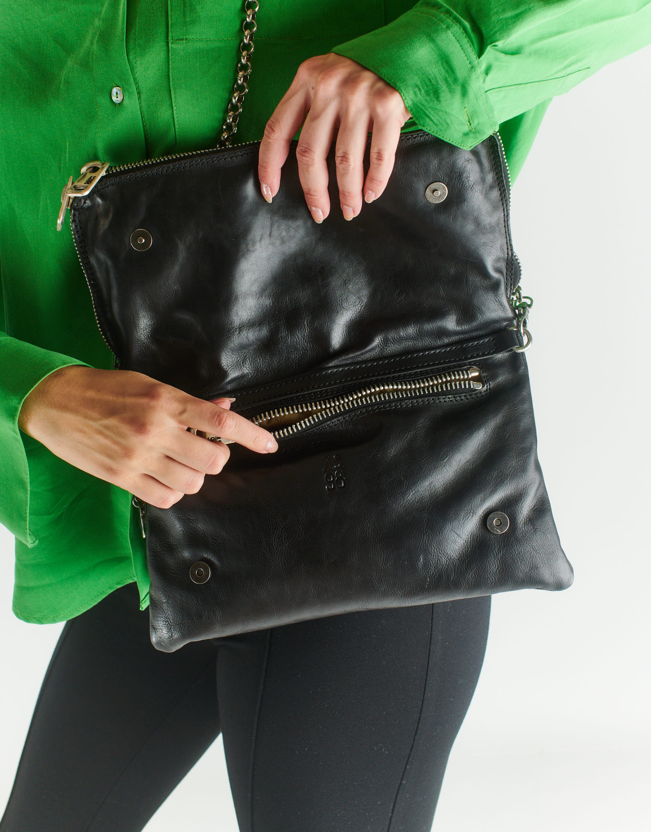 נעלי נשים - A.S. 98 - תיק ערב ELEONORA - שחור4