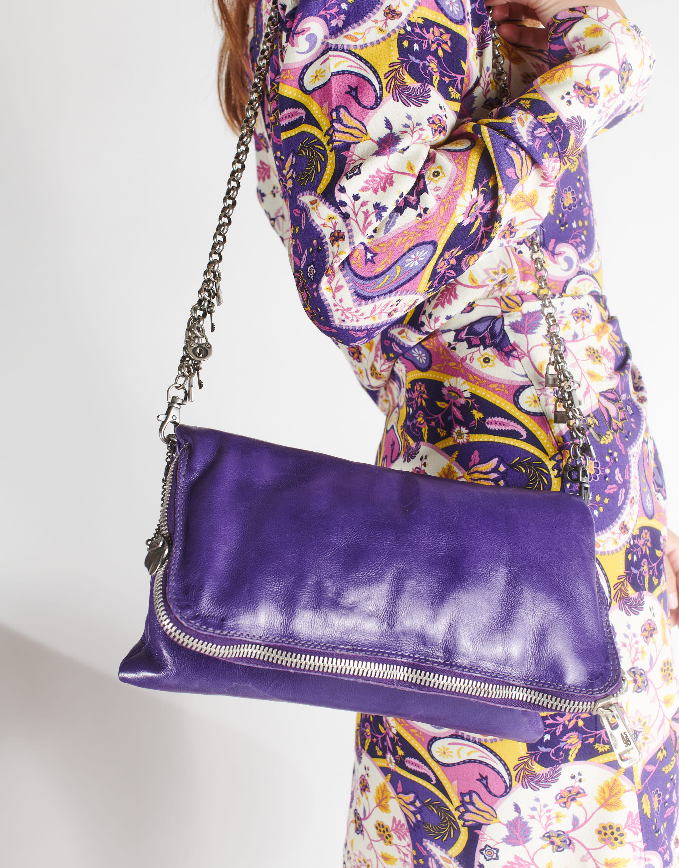 נעלי נשים - A.S. 98 - תיק ערב ELEONORA - סגול4