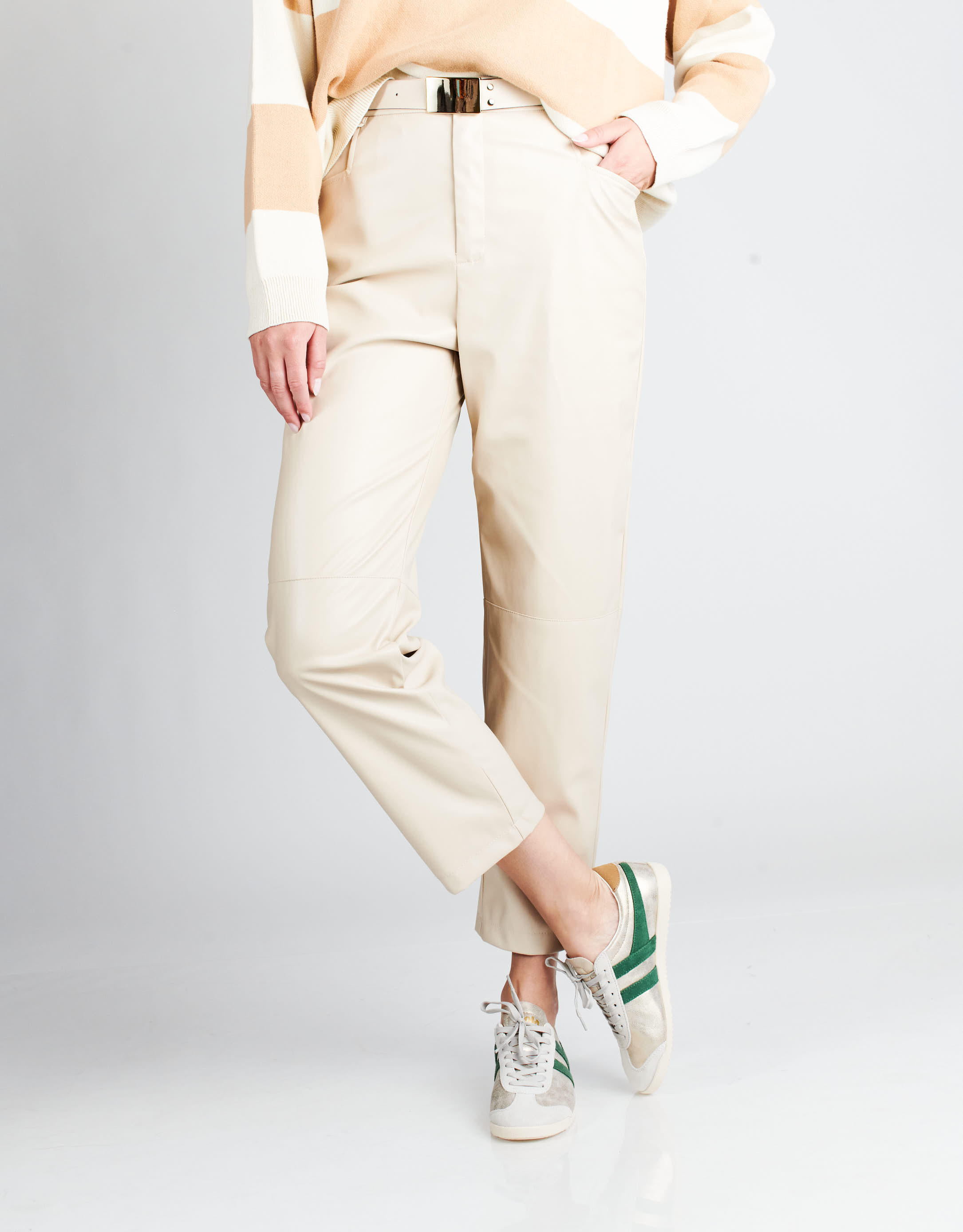 נעלי נשים - Gola - סניקרס BULLET BLAZE - ירוק3