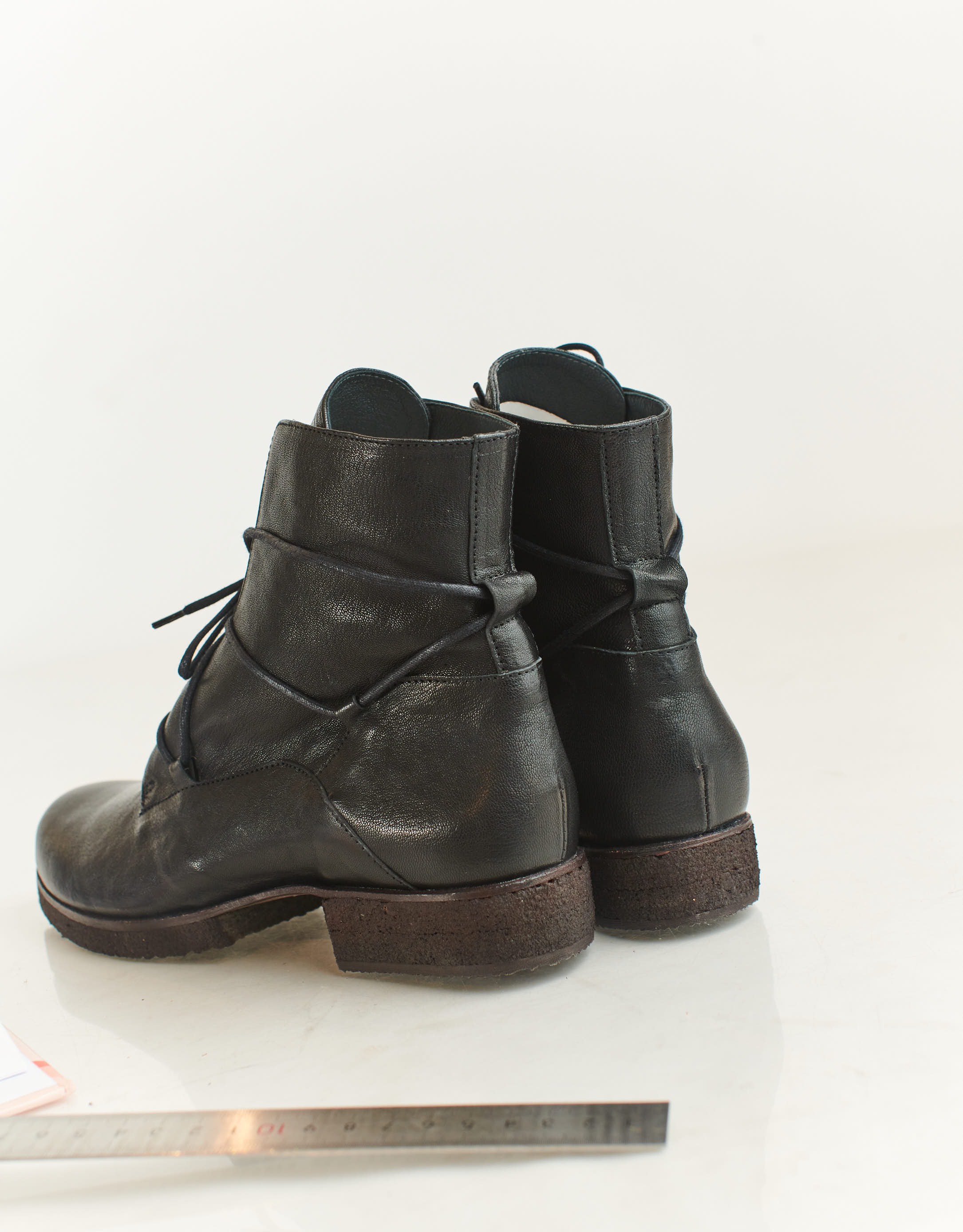 נעלי נשים - Vialis - מגפוני עור KIOTO - שחור4