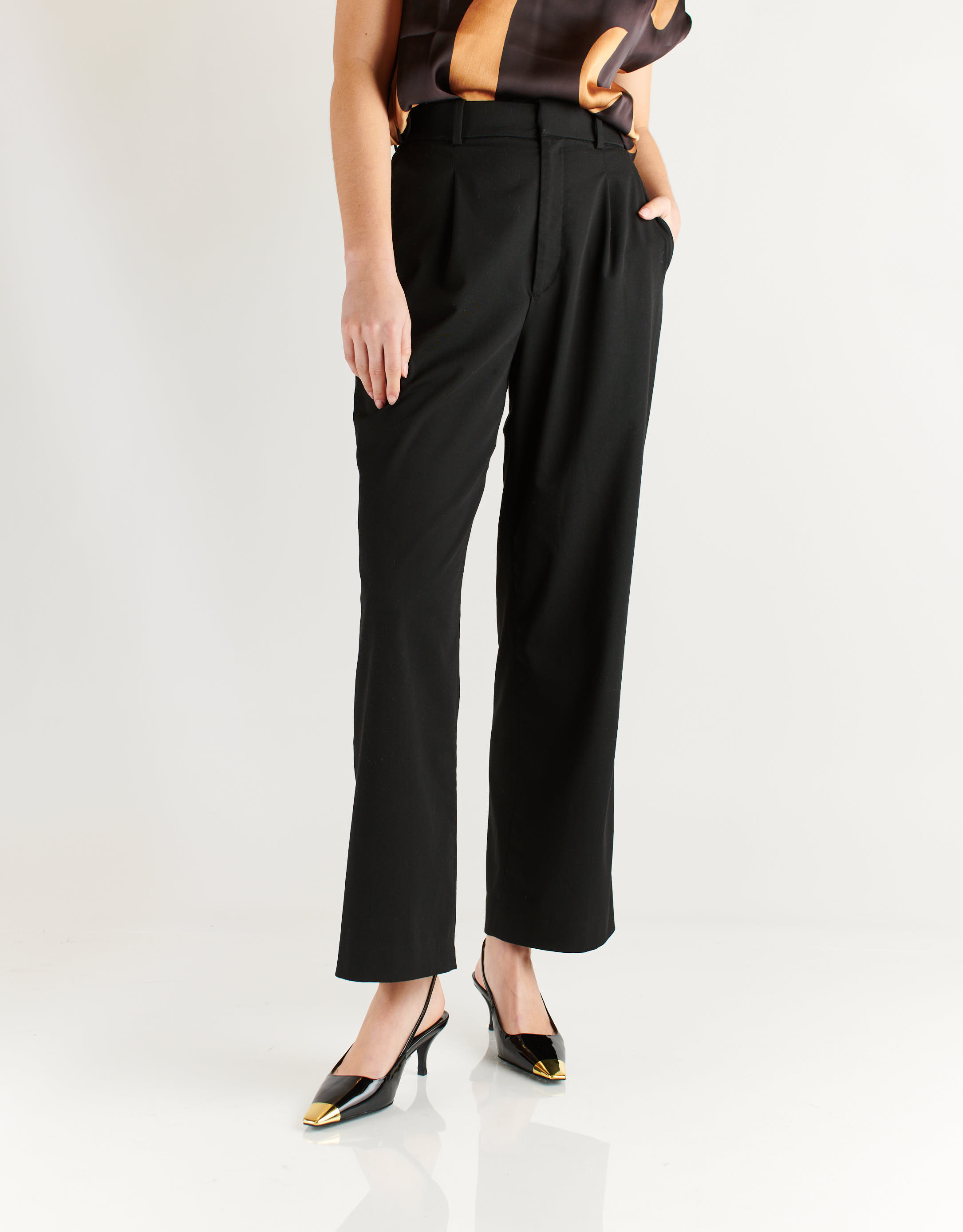 נעלי נשים - Jeffrey Campbell - נעלי סירה CULPRIT - שחור2