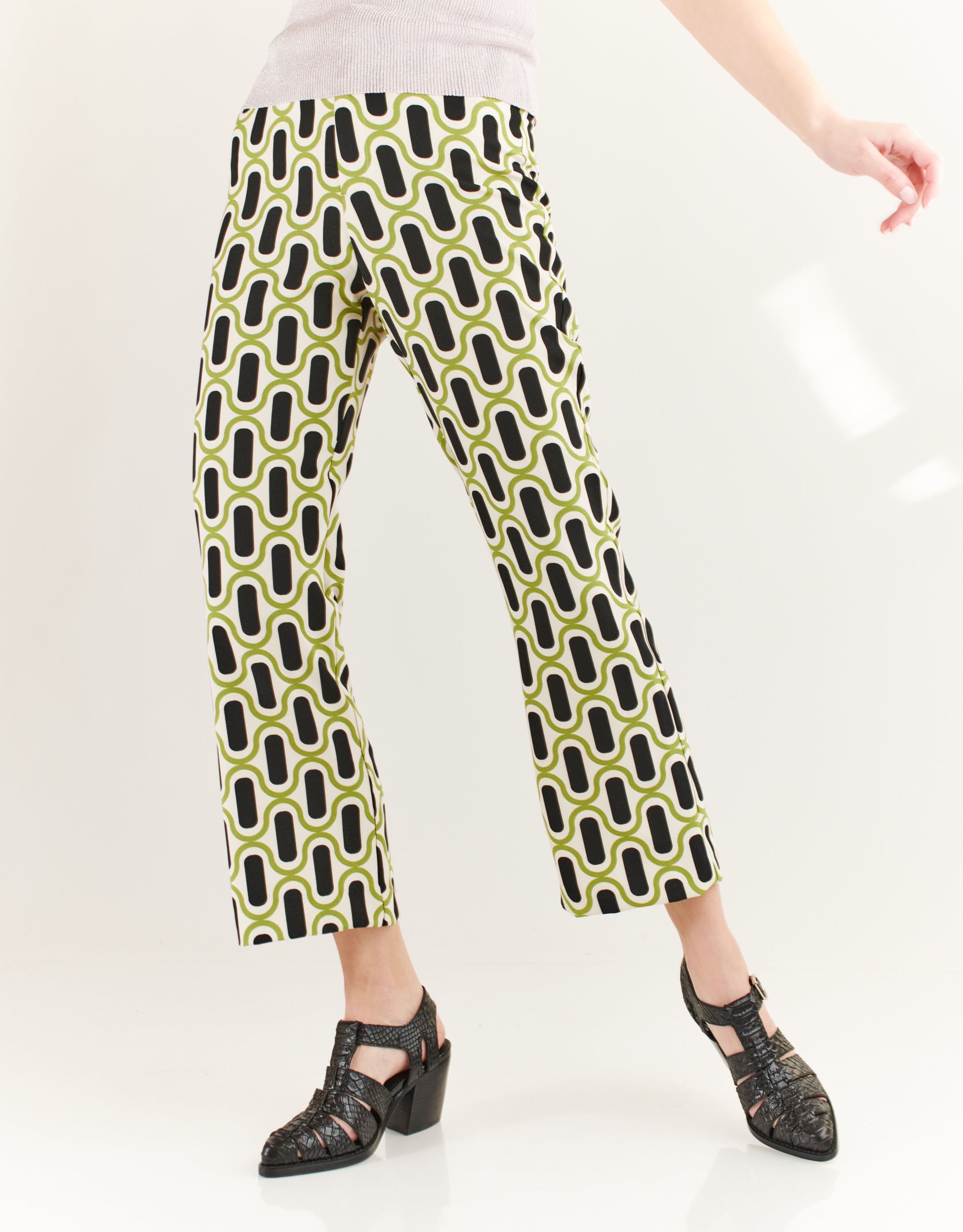 נעלי נשים - Jeffrey Campbell - סנדלי עקב ANGORA - שחור3