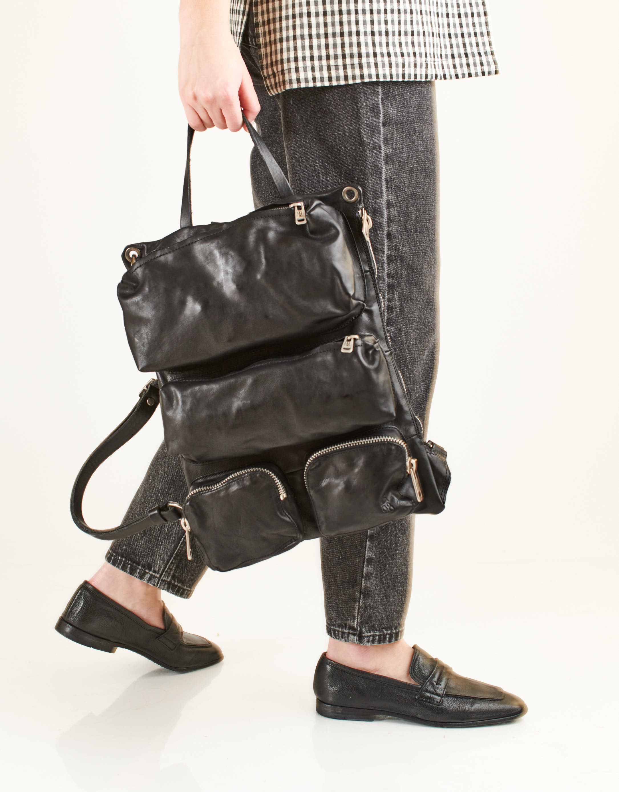 A.S. 98 - תיק גב LETIZIA - שחור1