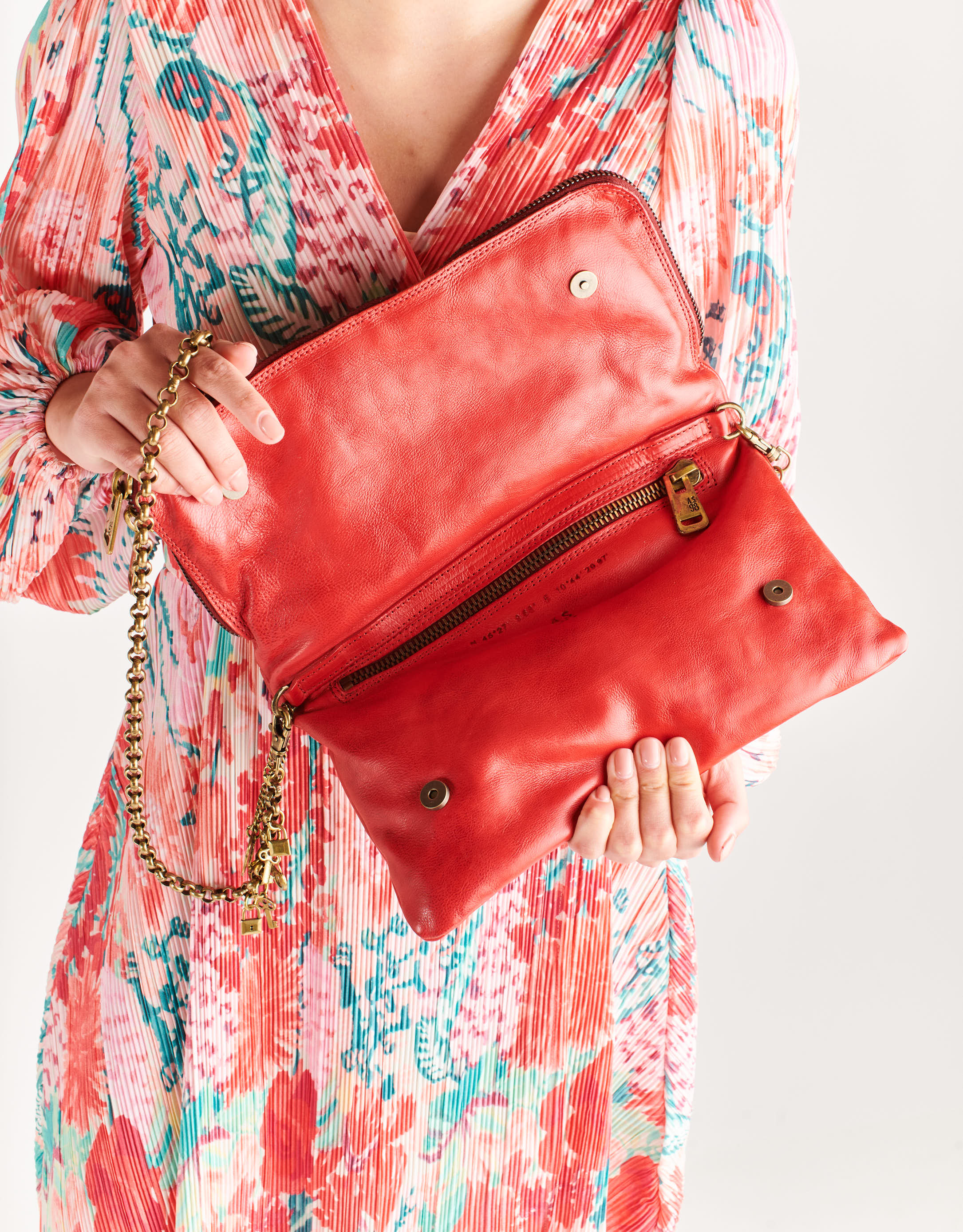 נעלי נשים - A.S. 98 - תיק ערב ELEONORA - אדום2