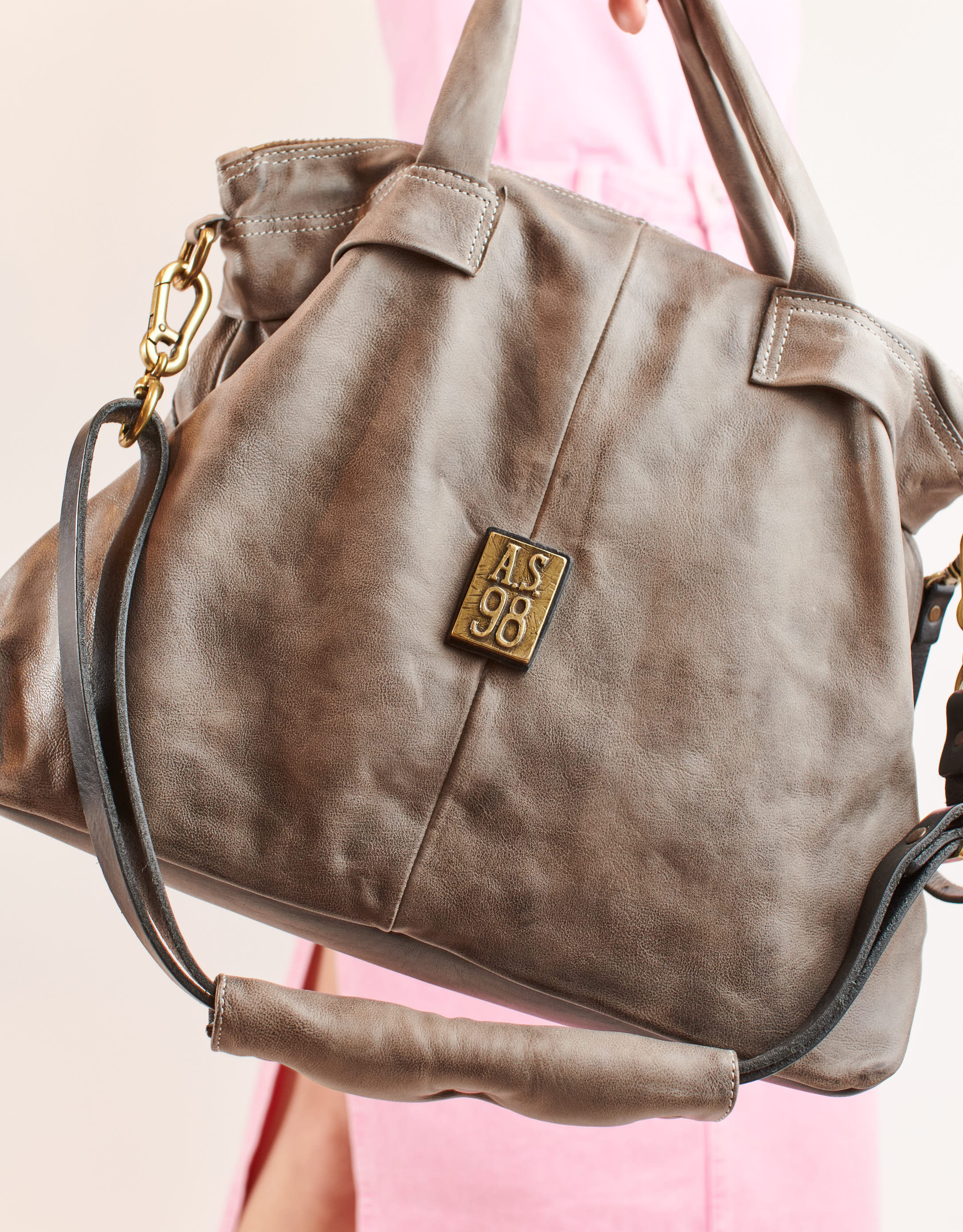 נעלי נשים - A.S. 98 - תיק צד ANTHEA - אפור3