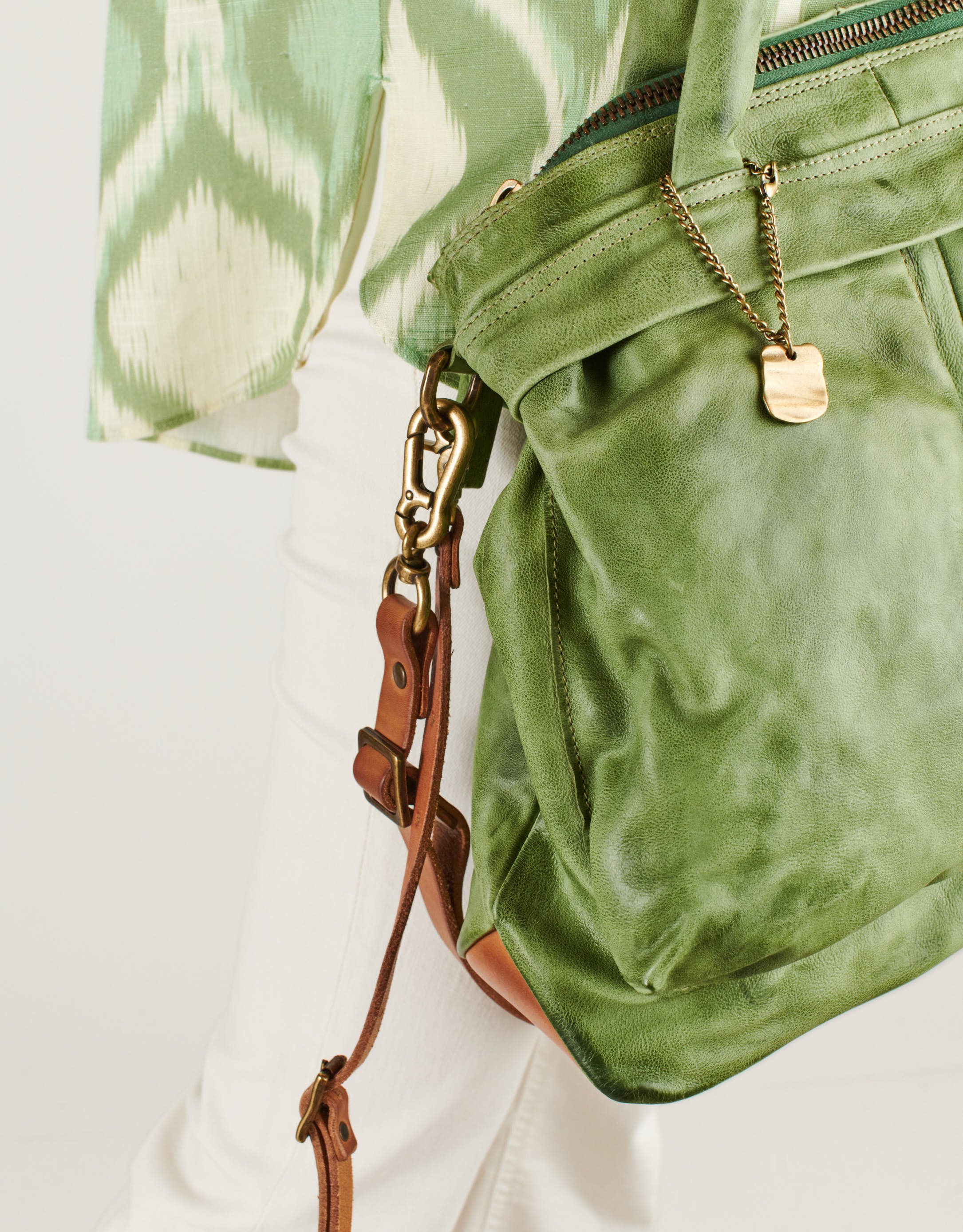 נעלי נשים - A.S. 98 - תיק צד ANTHEA - ירוק3