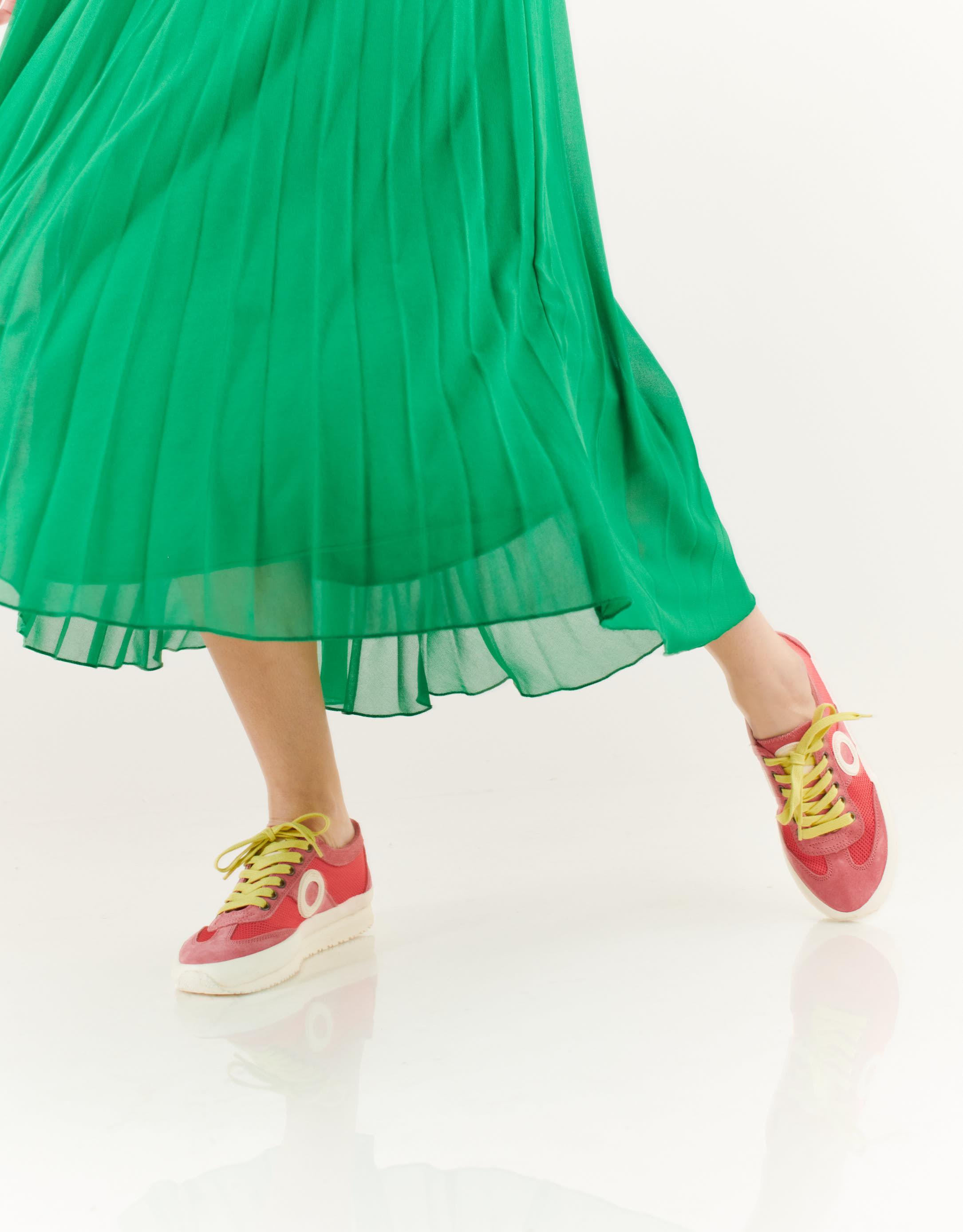 נעלי נשים - Aro - סניקרס JOANETA PLUS - פוקסיה3