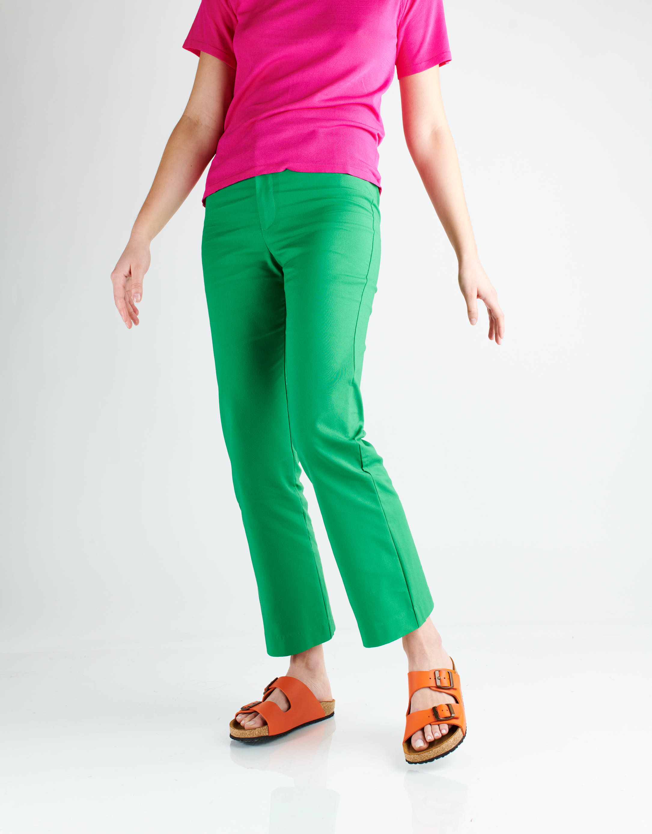 נעלי נשים - El Naturalista - כפכפי WARAJI VEGAN - כתום3