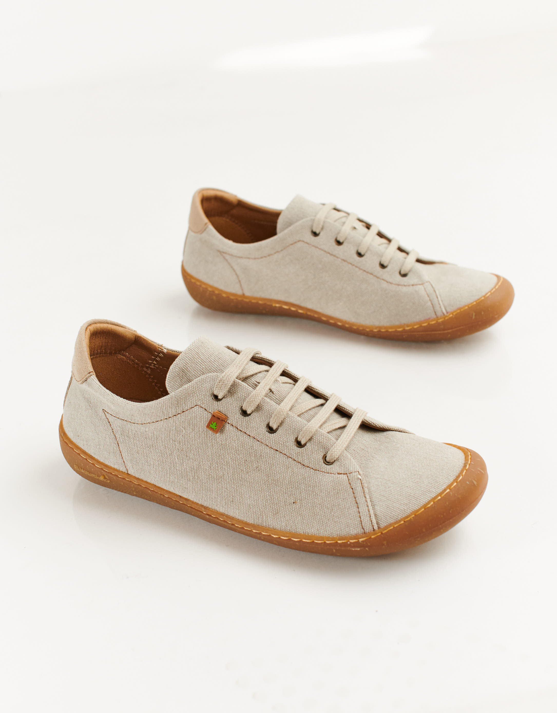נעלי גברים - El Naturalista - סניקרס בד PAWIKAN - אבן4