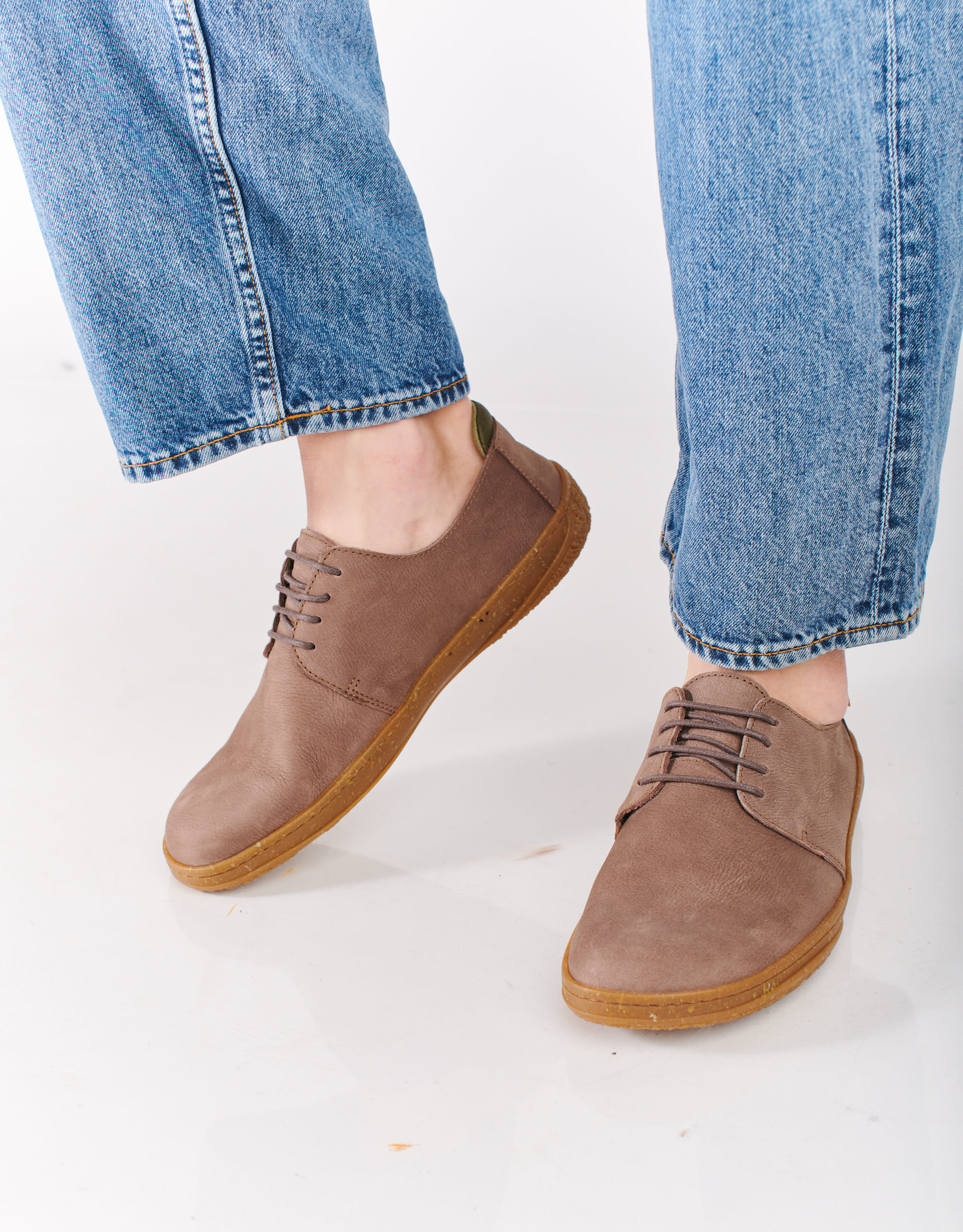 נעלי גברים - El Naturalista - נעלי עור AMAZONAS - אפור2